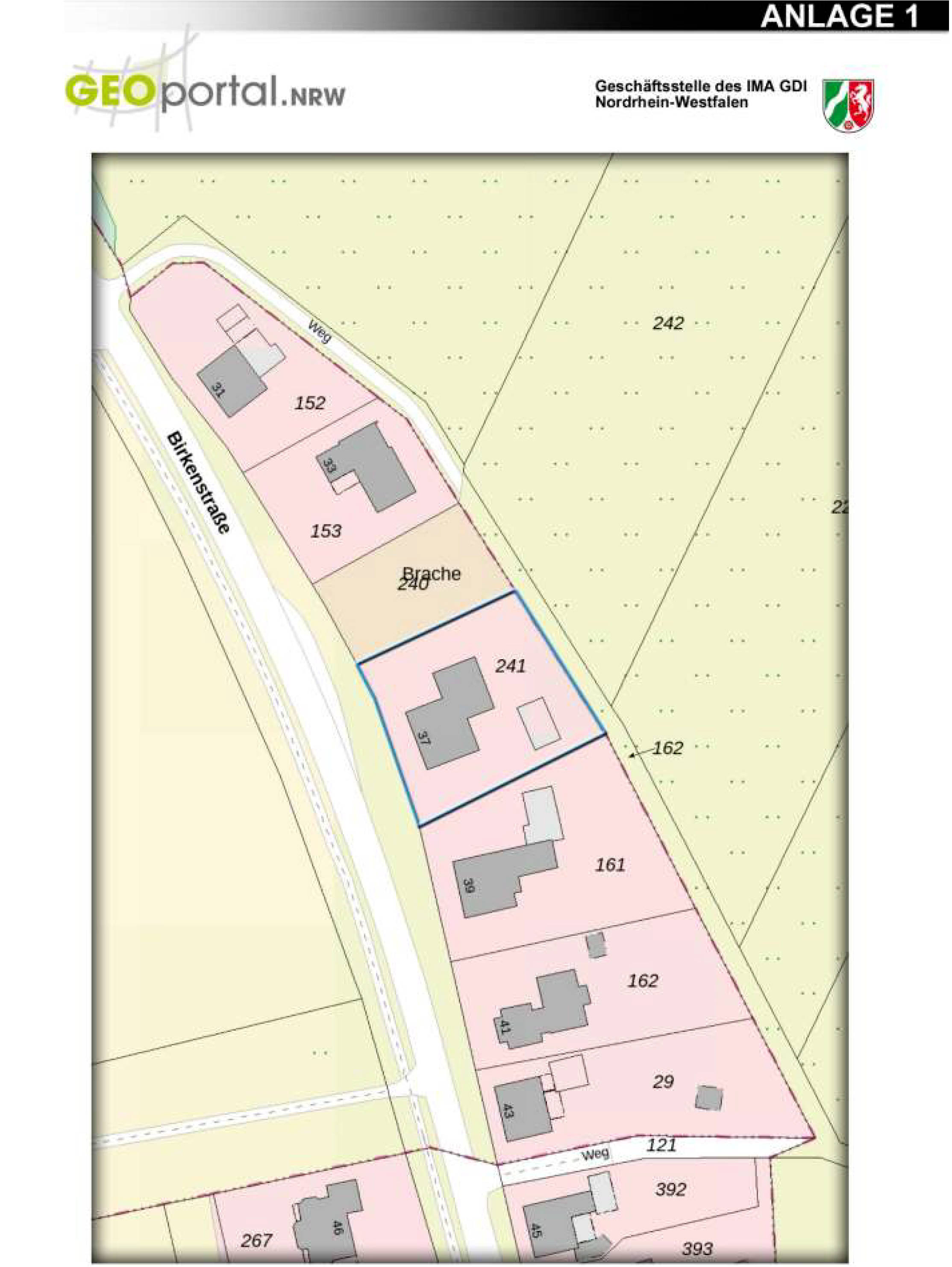 nordrheinwestpfalen 0071 K 0007/2025 Birkenstraße 37, 32120 Hiddenhausen, Oetinghausen 16