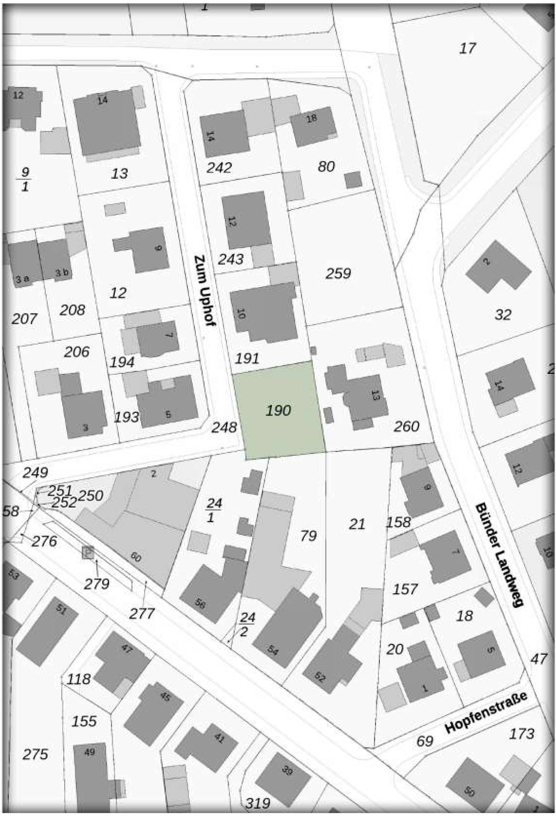 unbebautes Grundstück in Zum Uphof, 32120 Hiddenhausen, Sundern - Bild 3
