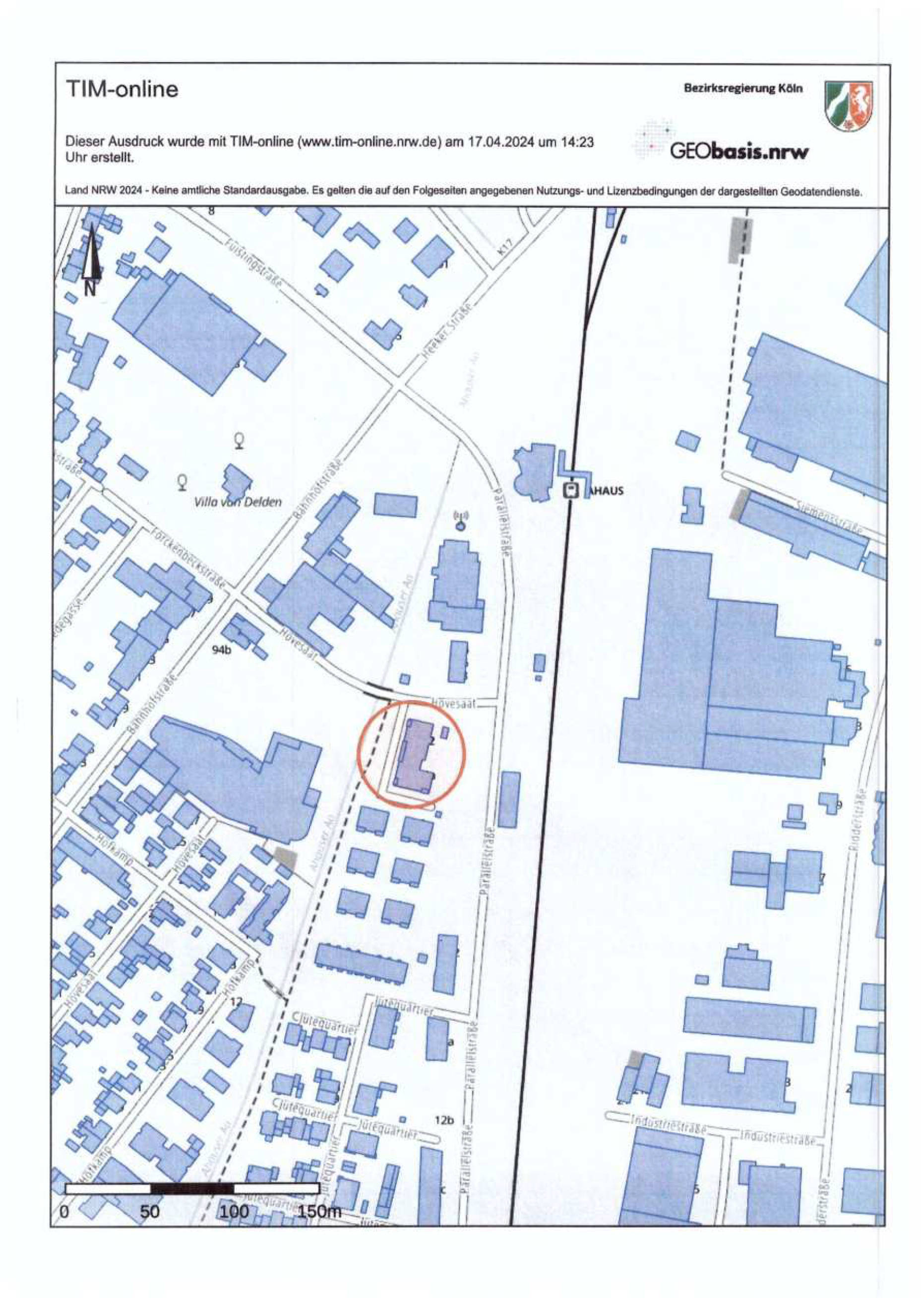 nordrheinwestpfalen 0077K0027-2023 Hovessat 52, 52a, 48683 Ahaus