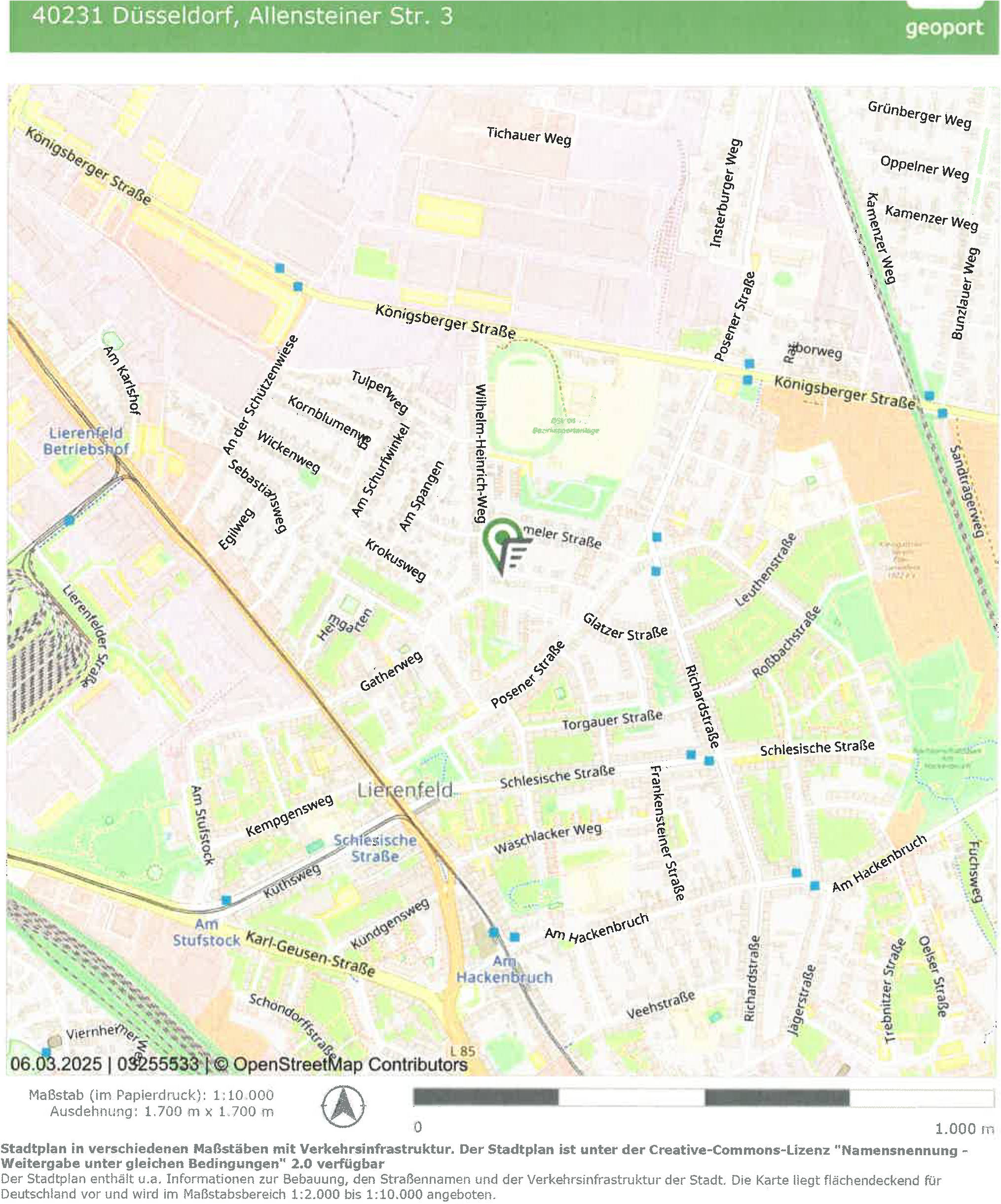 nordrheinwestpfalen 0082K0019/2024 Allensteiner Straße 3, 40231 Düsseldorf, Lierenfeld 9