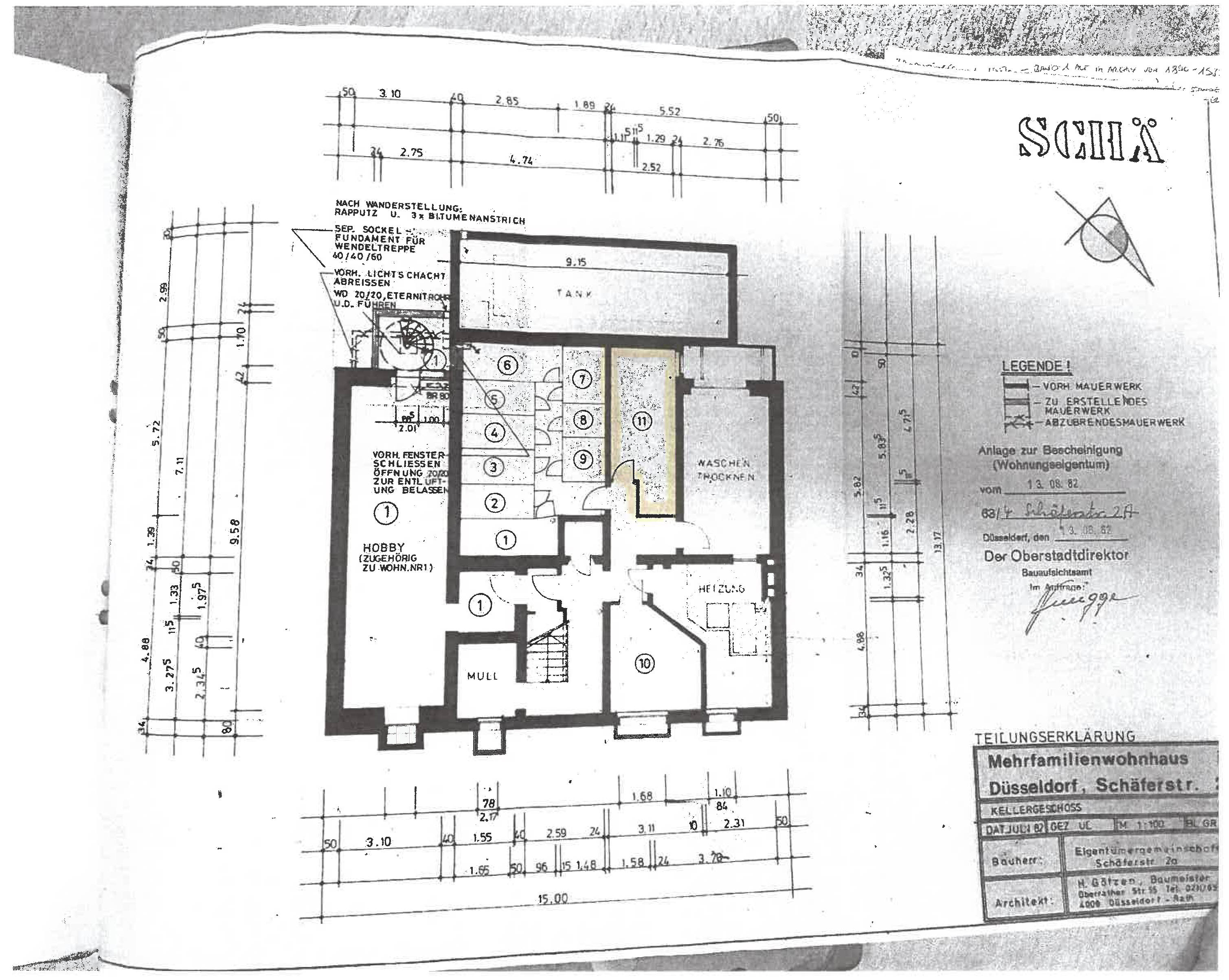 Eigentumswohnung (3 bis 4 Zimmer) in Schäferstraße 2a, 40479 Düsseldorf, Pempelfort - Bild 4