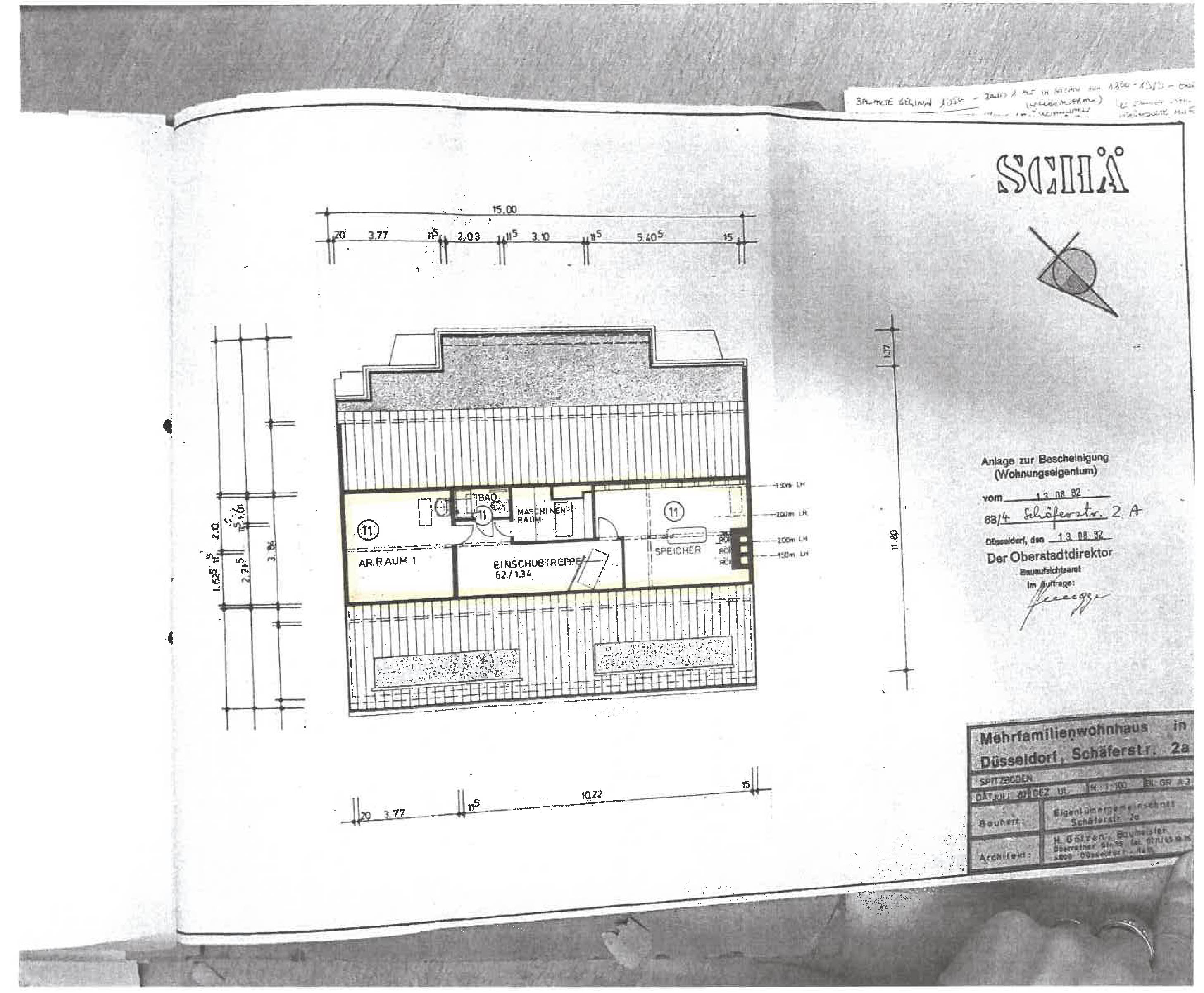 Eigentumswohnung (3 bis 4 Zimmer) in Schäferstraße 2a, 40479 Düsseldorf, Pempelfort