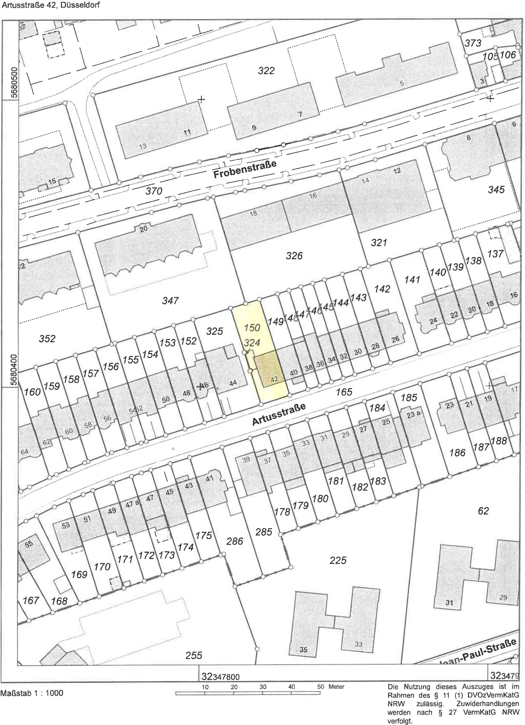 nordrheinwestpfalen 0084K0016-2024 Artusstraße 42, 40470 Düsseldorf, Rath