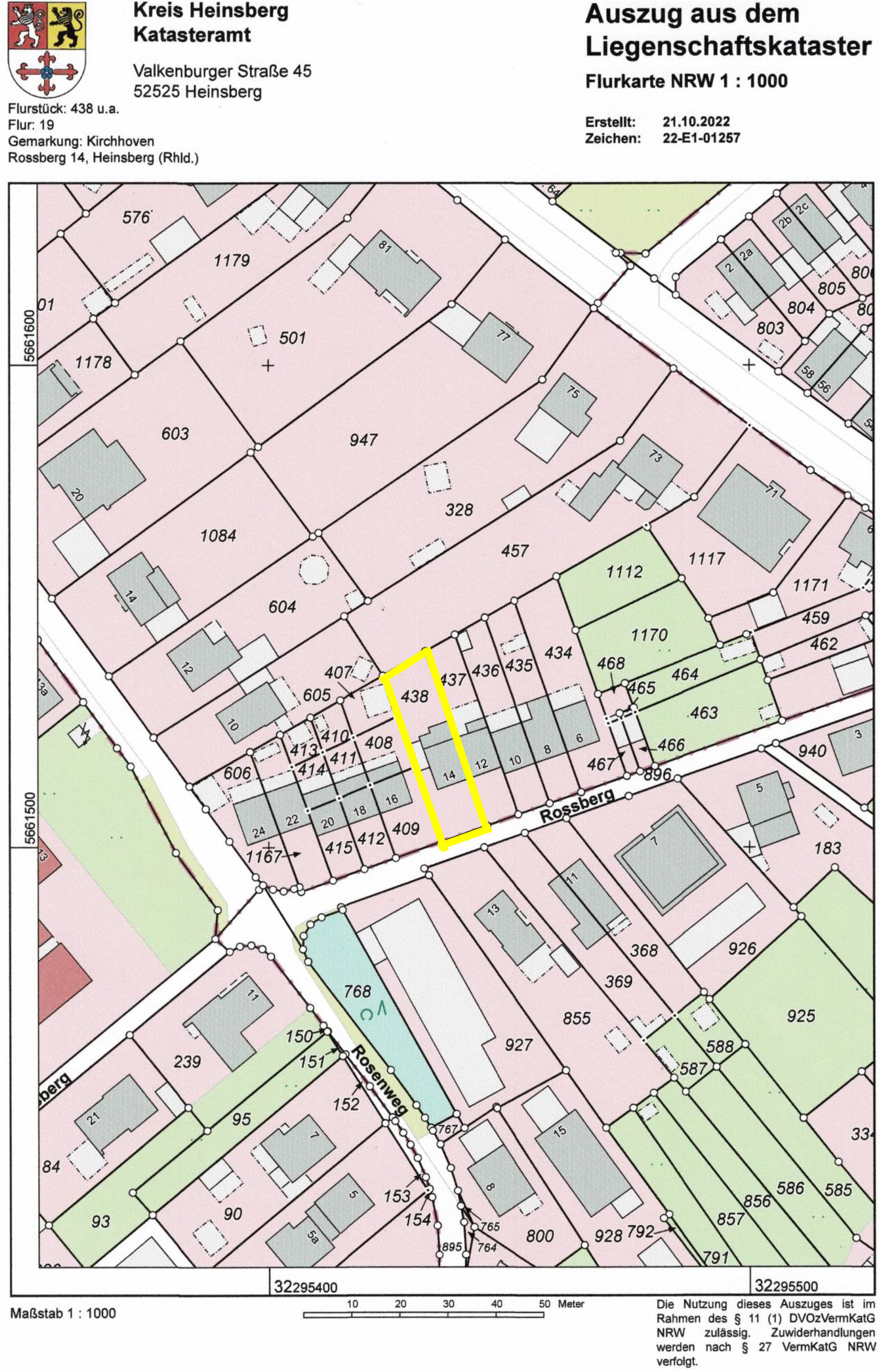 nordrheinwestpfalen 0091 K 0004/2022 Rossberg 14, 52525 ;Heinsberg;Waldfeucht, Kirchhoven 14