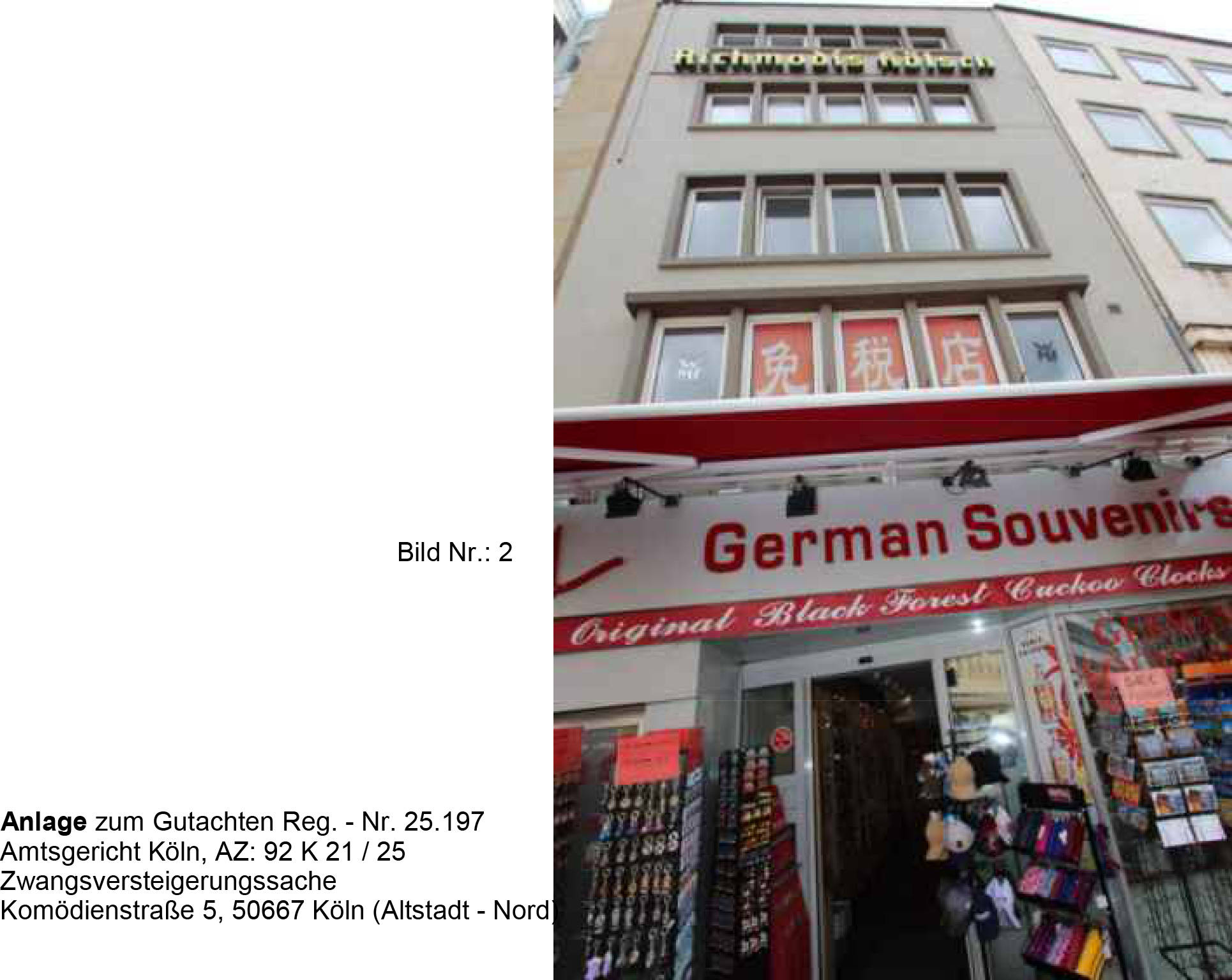 Wohn-/Geschäftshaus in Komödienstraße 5, 50667 Köln, Köln-Altstadt-Nord - Bild 3