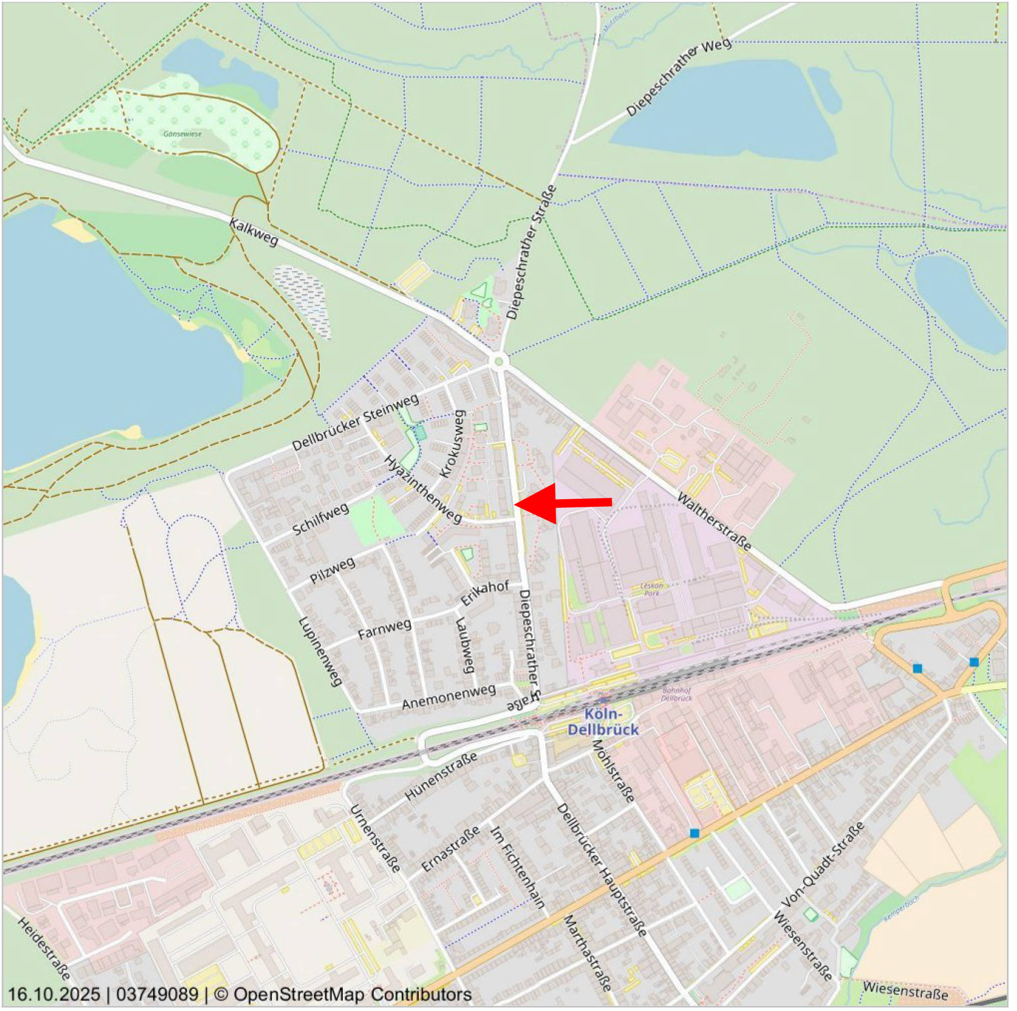 nordrheinwestpfalen 0092 K 0044/2025 Diepeschrather Str. 29, 51069 Köln, Dellbrück 13