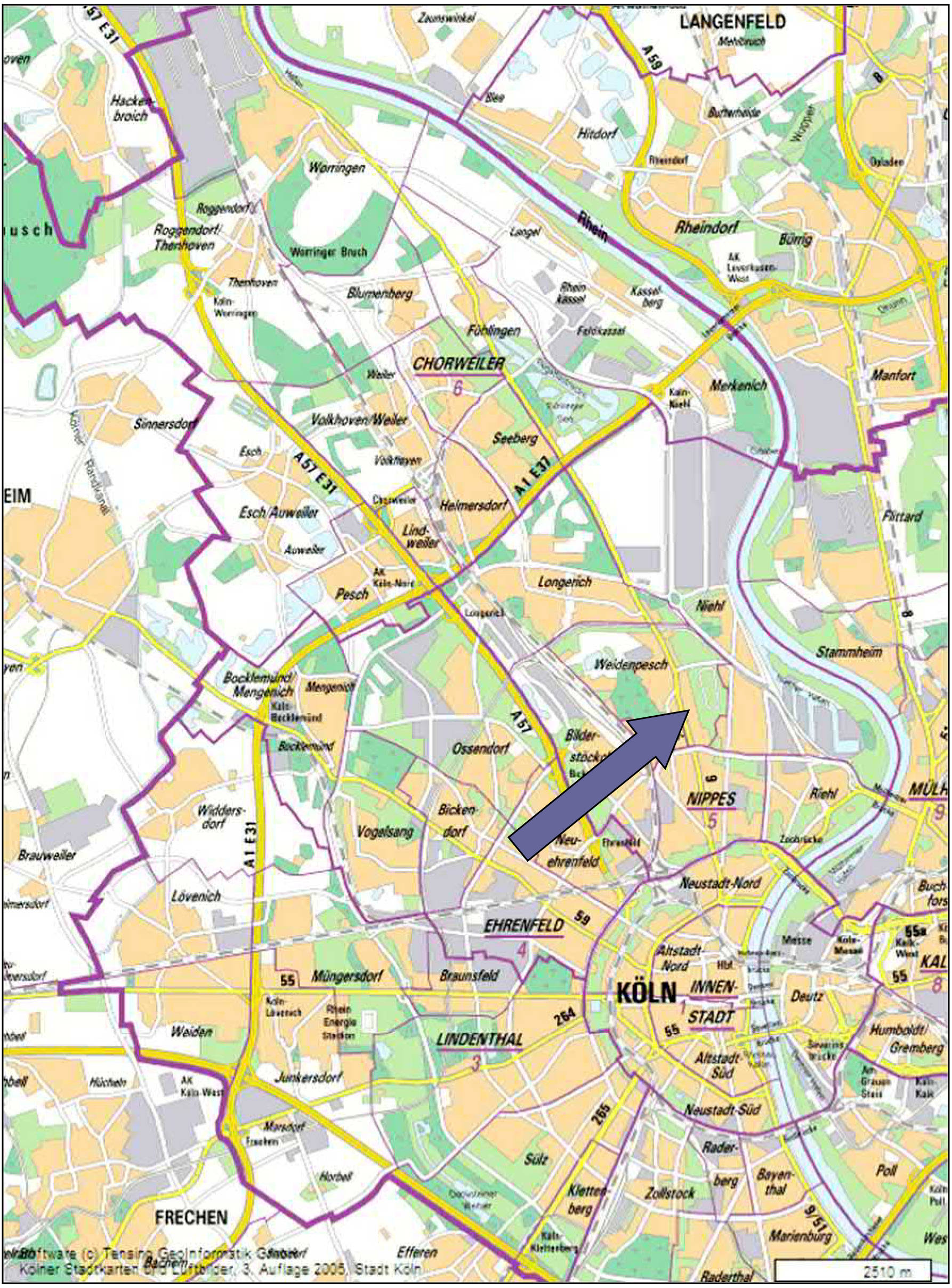 nordrheinwestpfalen 0092 K 0075/2024 Zorndorfstr. 3, 50737 Köln, Weidenpesch 9