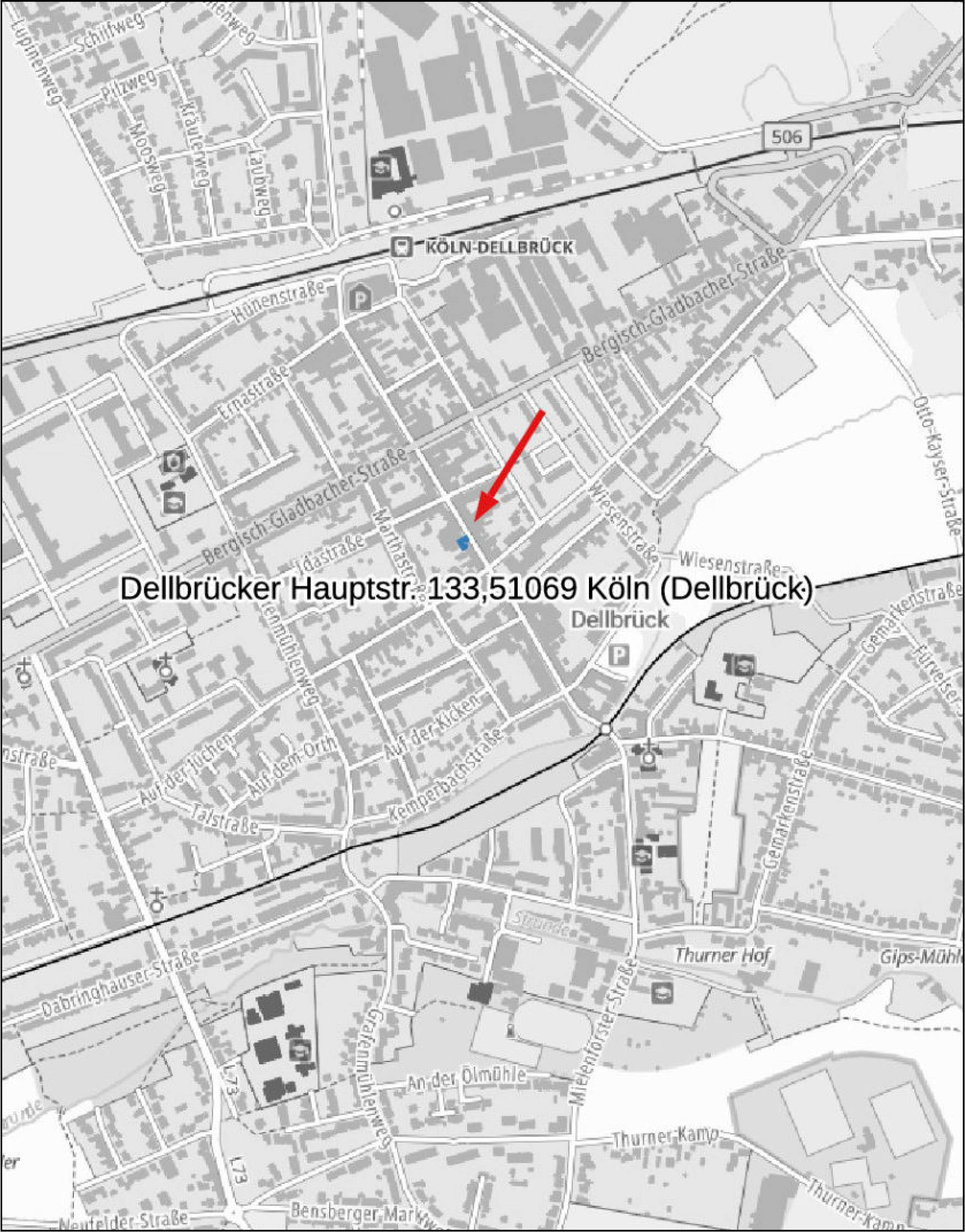 nordrheinwestpfalen 0093 K 0033/2024 Dellbrücker Hauptstr. 133, 51069 Köln, Dellbrücker Hauptstraße 133 33