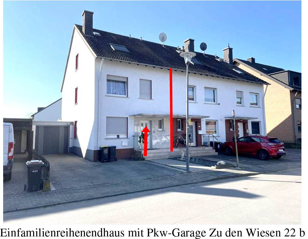 Garage, Einfamilienhaus in Zu den Wiesen 22 B, 51147 Köln, Lind - Bild 3