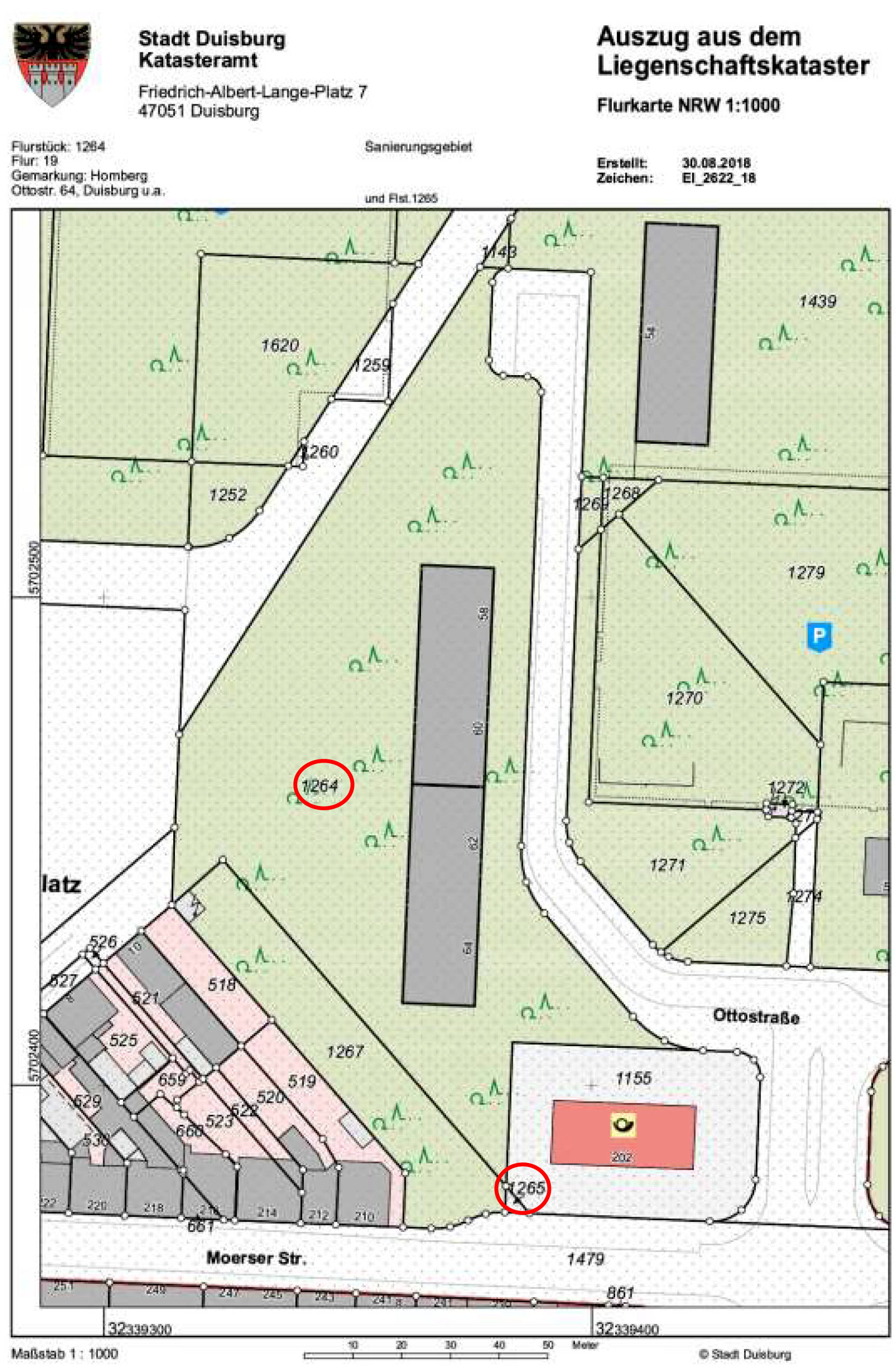 nordrheinwestpfalen 0105K0085-2022 Ottostr. 58, 47198 Duisburg, Homberg-Hochheide