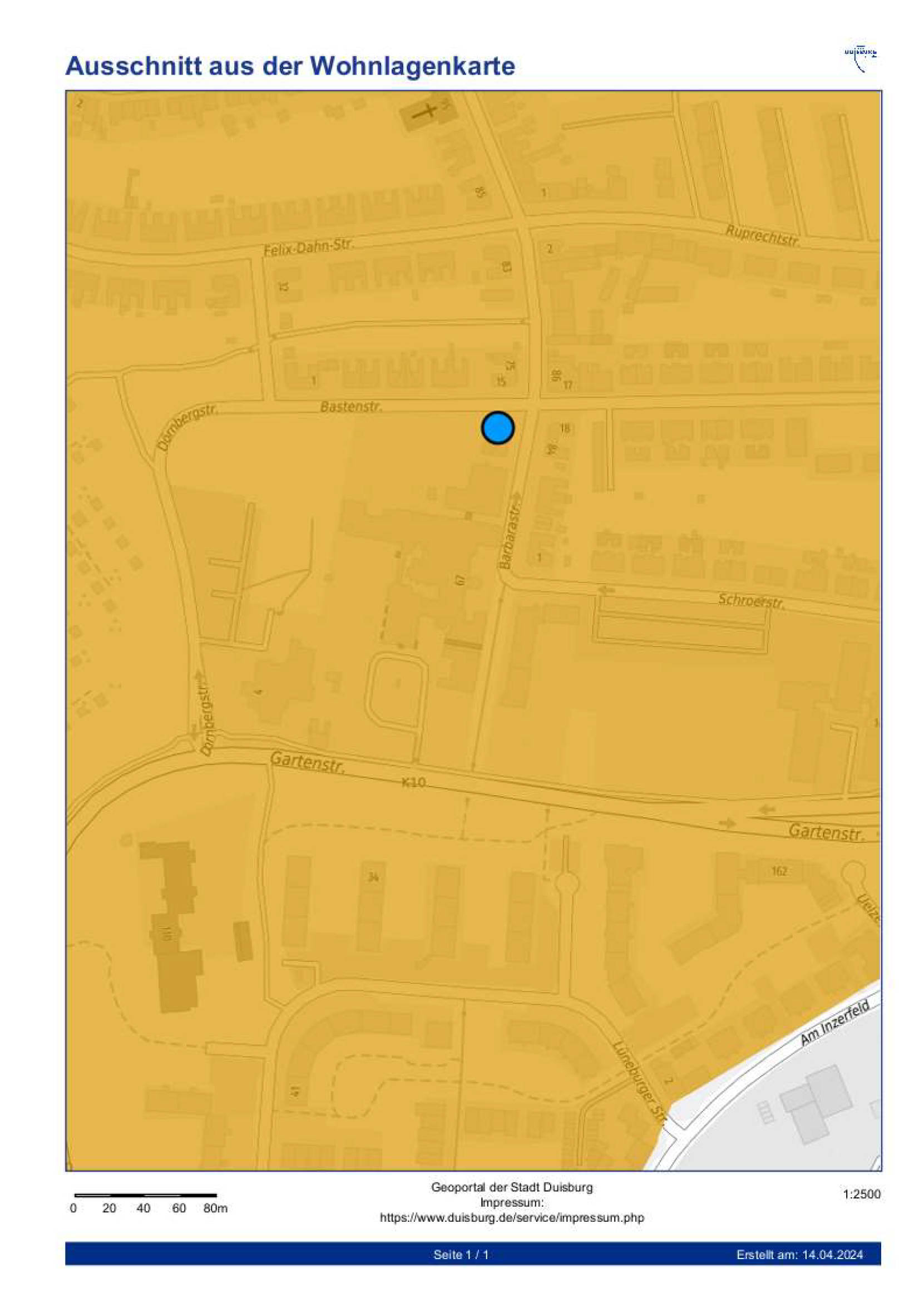 nordrheinwestpfalen 0105K0099/2023 Barbarastr. 73, Bastenstr. 16 und Bastenstraße, 47167 Duisburg, Neumühl 8