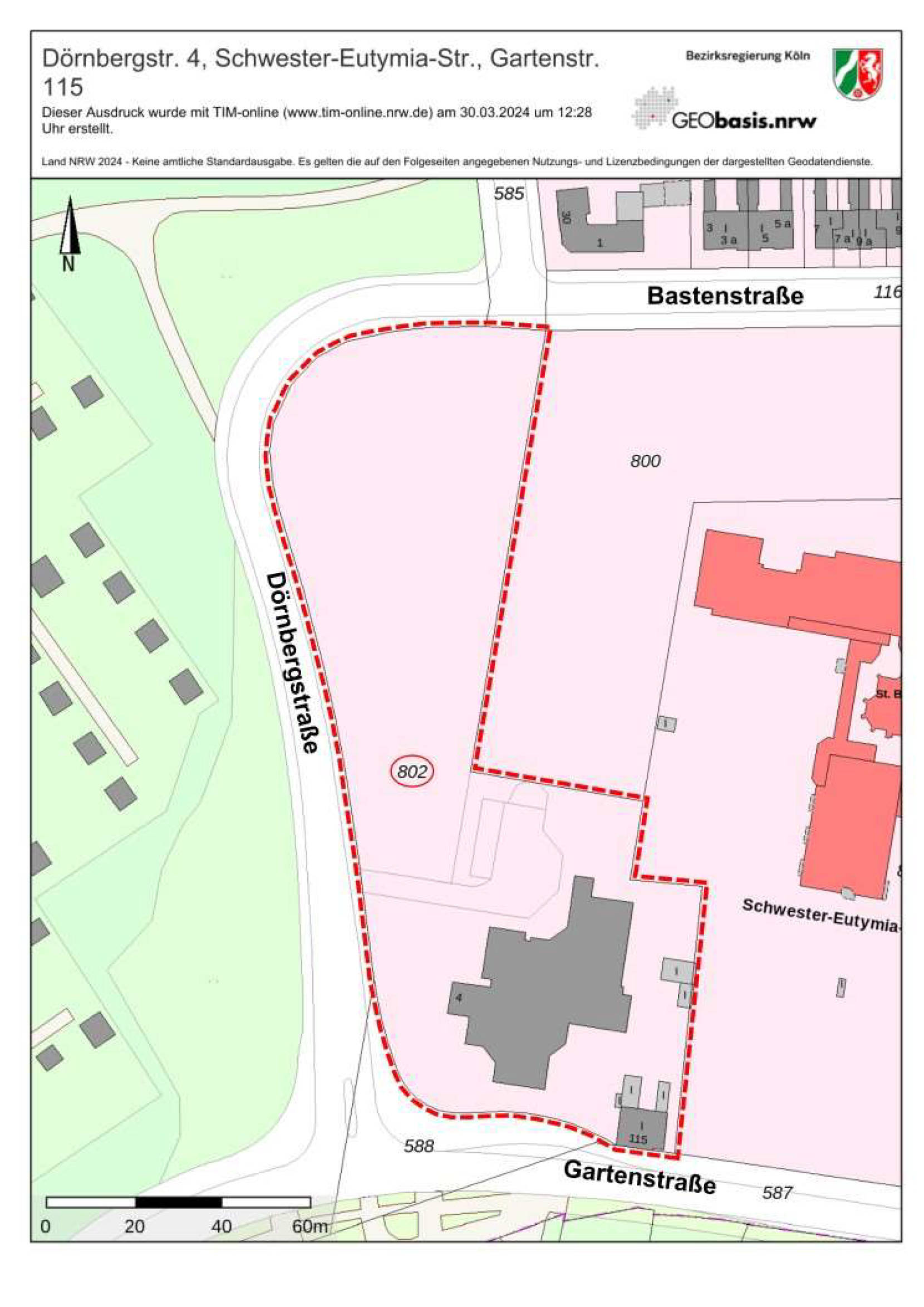 ehemaliges Altenheim sowie brachliegendes Grundstück in Dörnbergstraße 4, Gartenstraße 115, Schwester Eutymia-Straße, 47167 Duisburg, Neumühl - Bild 3
