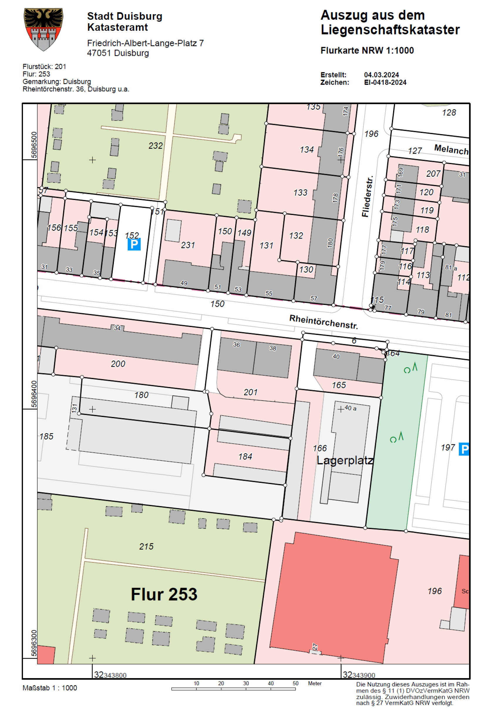 nordrheinwestpfalen 0106 K 0057/2023 Rheintörchenstraße 36, 38, 47055 Duisburg, Wanheimerort 9