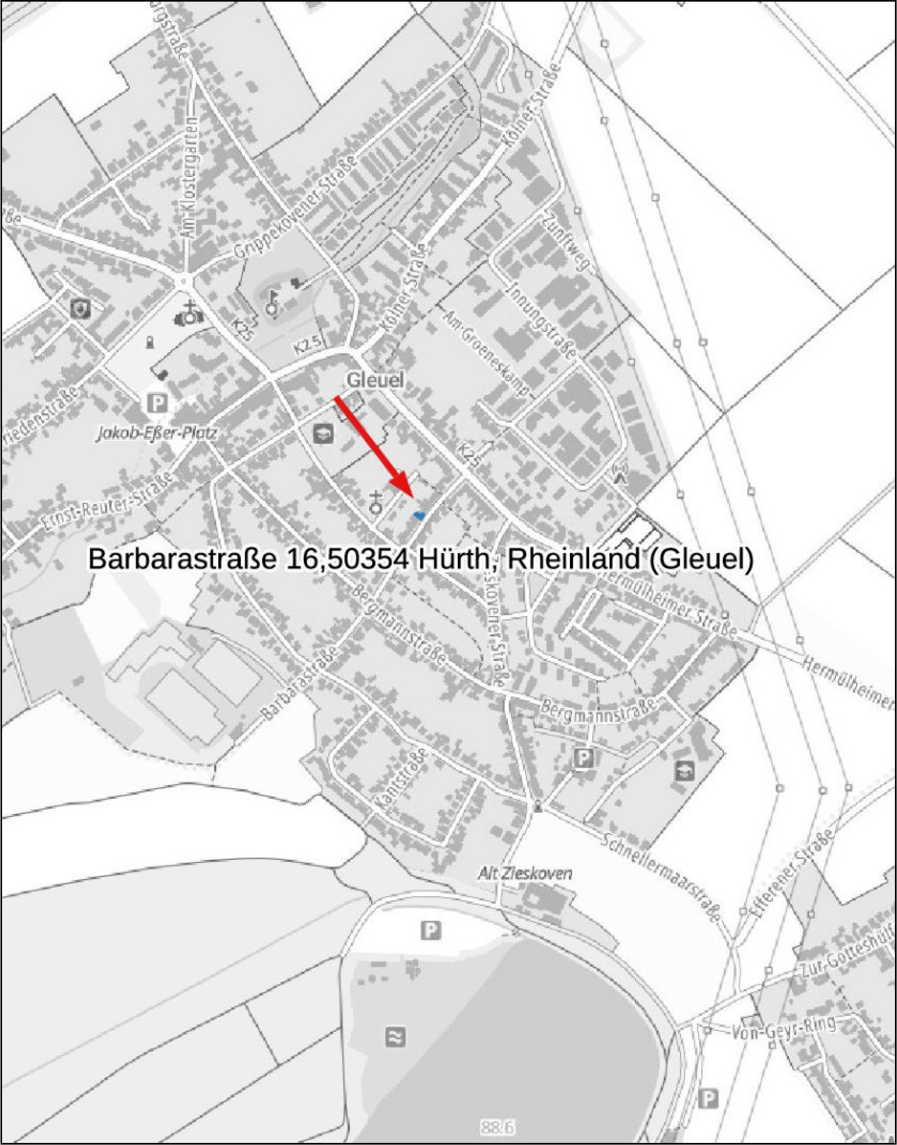nordrheinwestpfalen 0141 K 0007/2024 Barbarastraße 16, 50354 Hürth, Gleuel 19