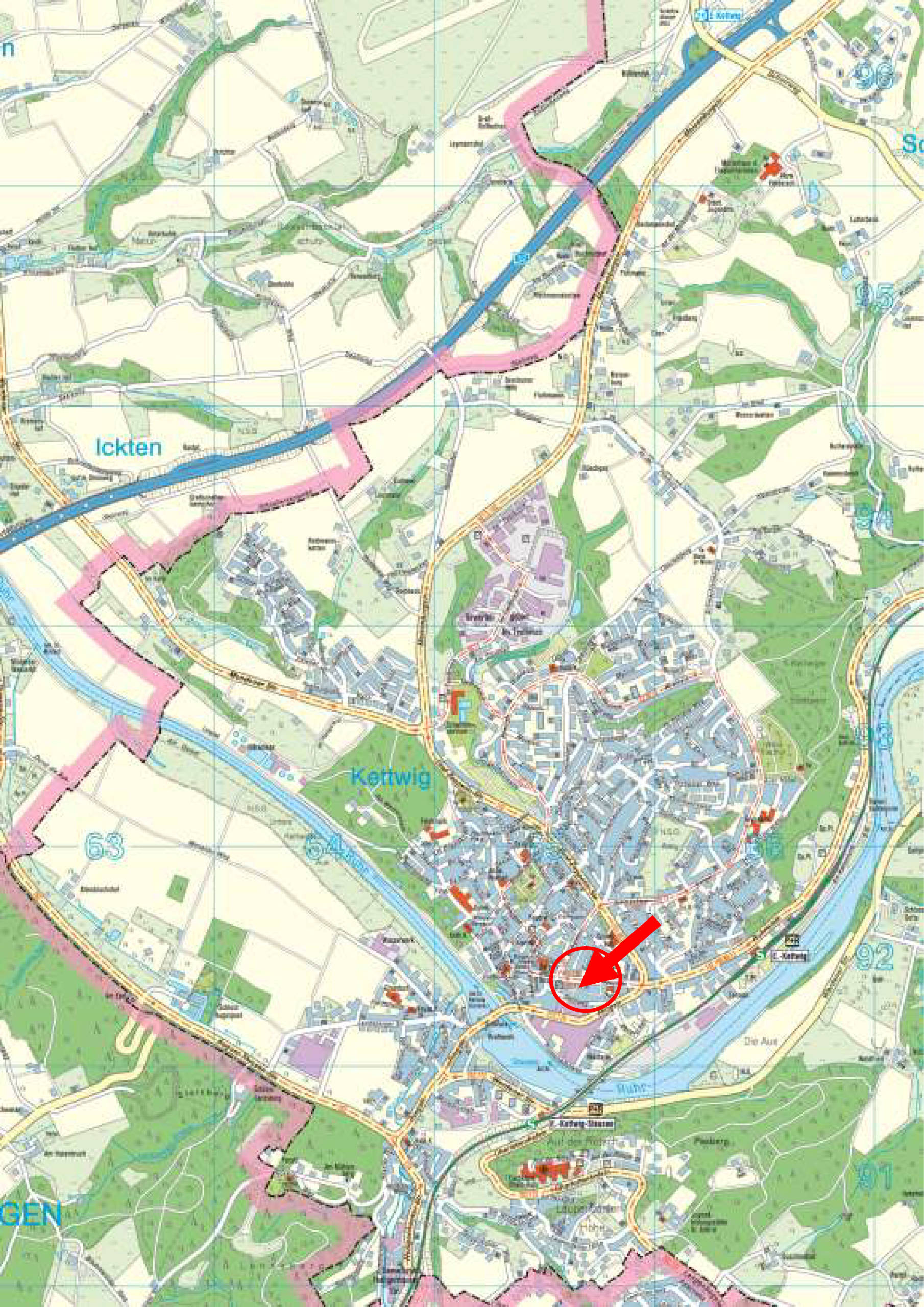 Eigentumswohnung (1 bis 2 Zimmer) in Hauptstr. 27, 29, 29a, 29b, 29c, 45219 Essen, Kettwig