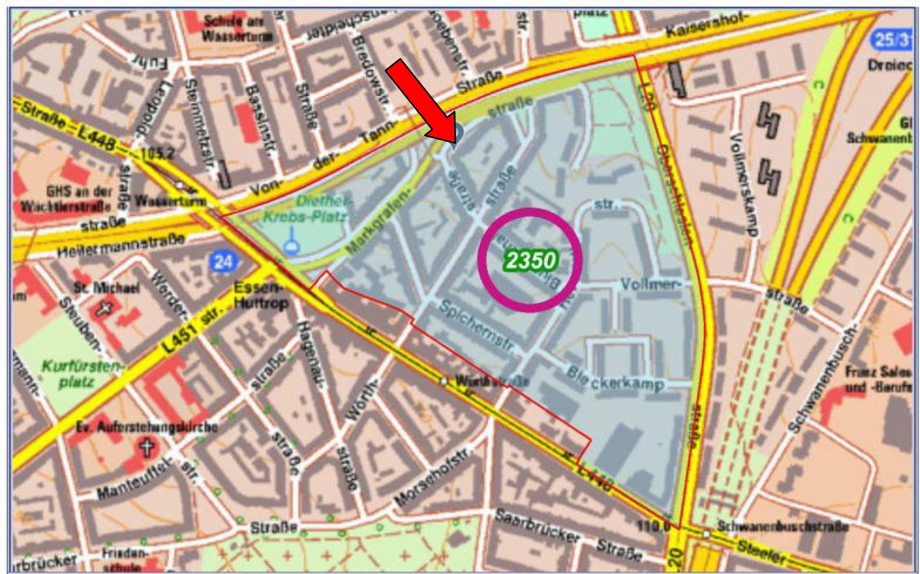 nordrheinwestpfalen 0180 K 0019/2025 Blumenthalstr., Markgrafenstr. 30, 00000 14