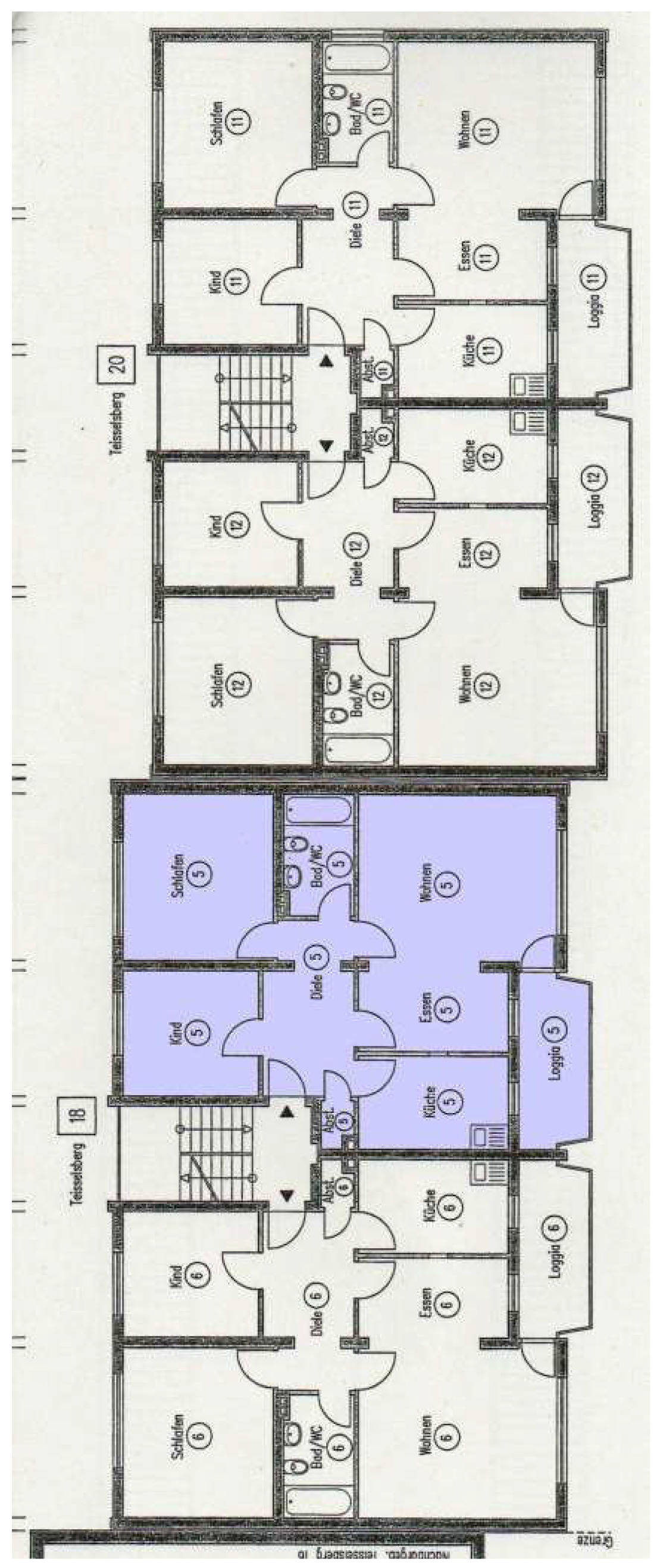 nordrheinwestpfalen 0180 K 0036/2024 Klaumberghang 9, 11 / Teisselsberg 18,20, 45359 Essen, Frintrop 35