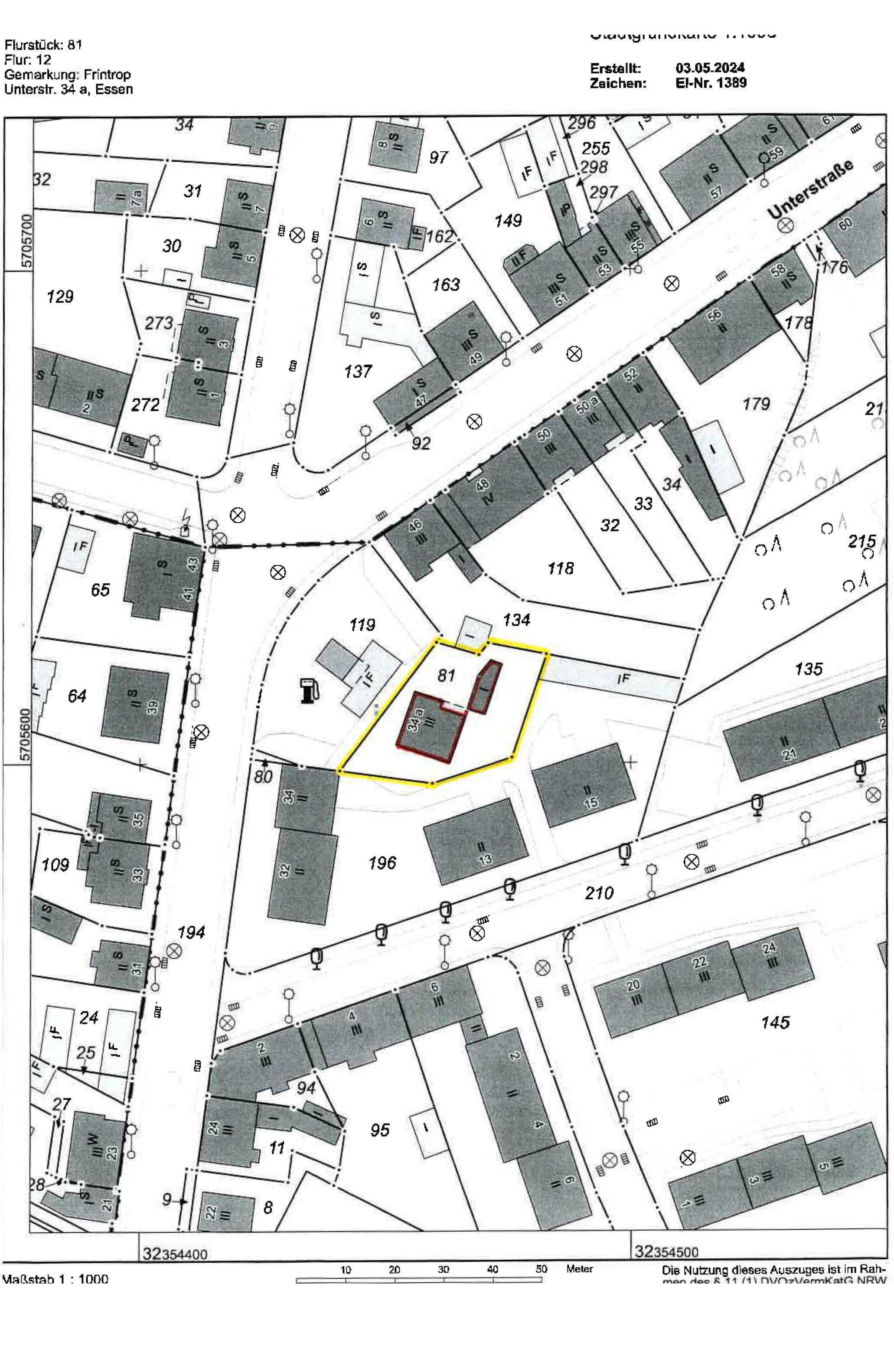 nordrheinwestpfalen 0183 K 0002/2024 Unterstr. 34A, 45359 Essen, Frintrop 36