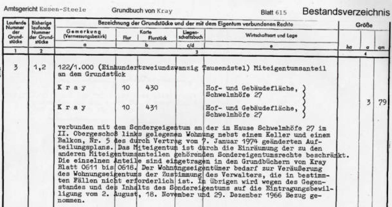 nordrheinwestpfalen 0183 K 0020/2024 Schwelmhöfe 27, 00000 Essen 36