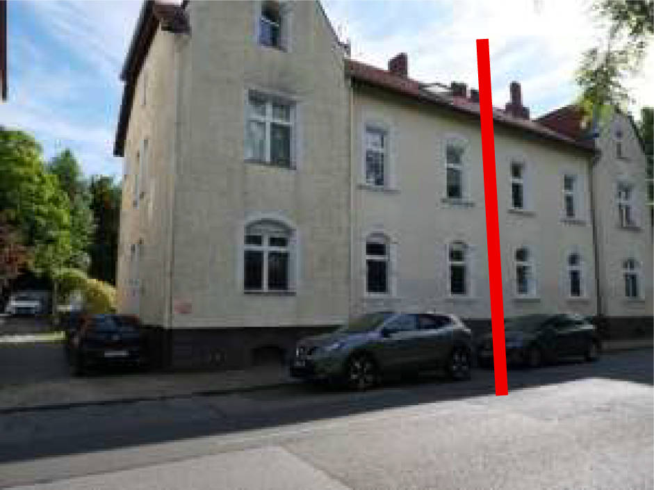 Doppelhaushälfte, Verkehrsfläche (Gehweg) in Haldenstr. 46, 45327 Essen, Katernberg