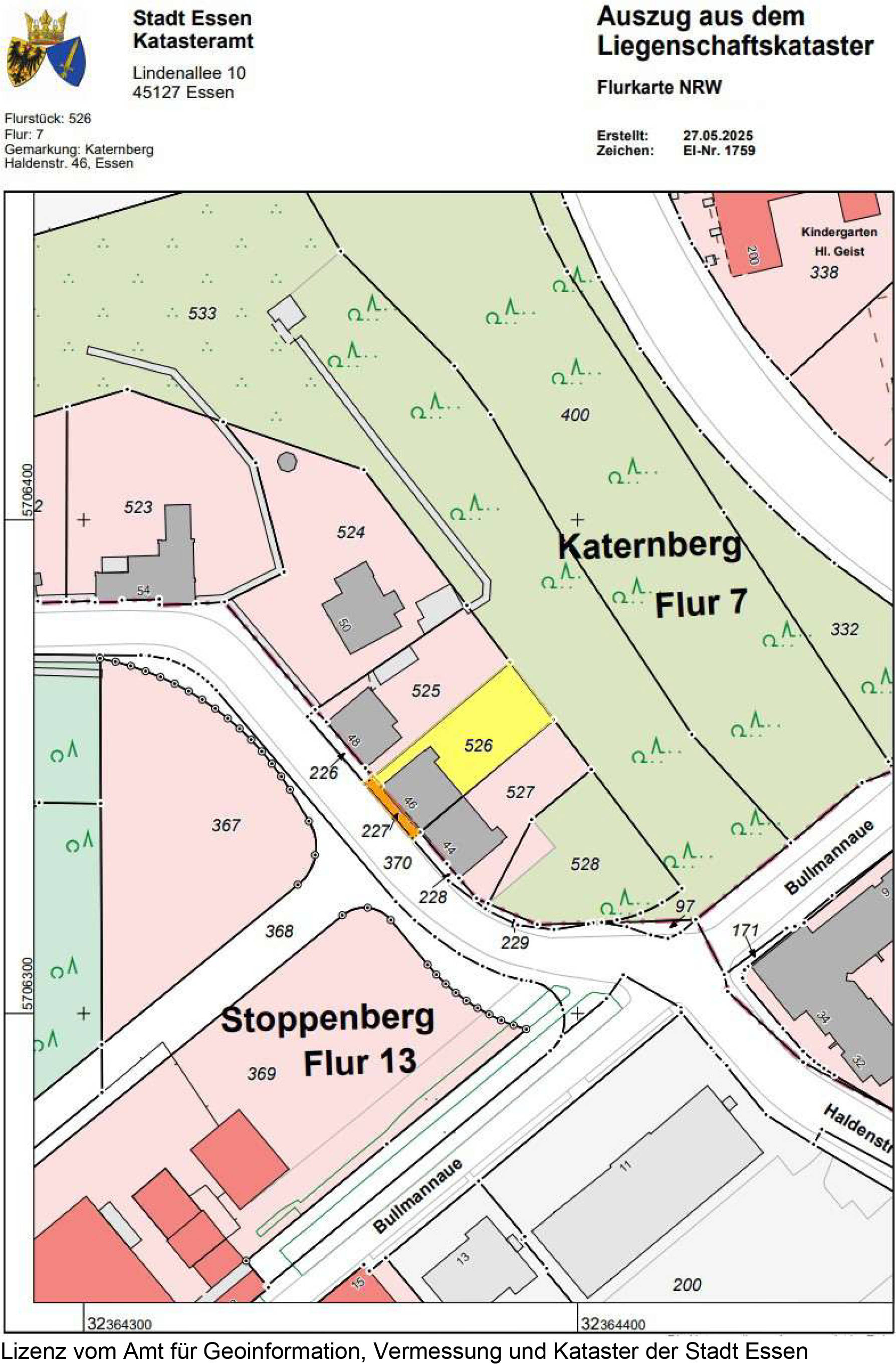 nordrheinwestpfalen 0183 K 0035/2023 Haldenstr. 46, 45327 Essen, Katernberg 18