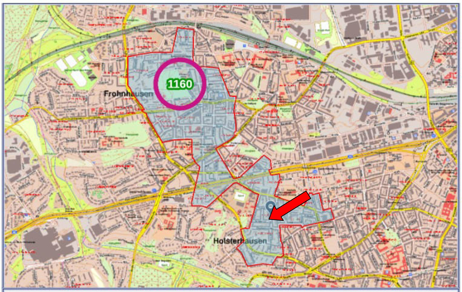 Eigentumswohnung (3 bis 4 Zimmer), Teil der WE-Anlage Keplerstraße 96, 98, 100 in Keplerstraße 96, 45147 Essen, Holsterhausen - Bild 3