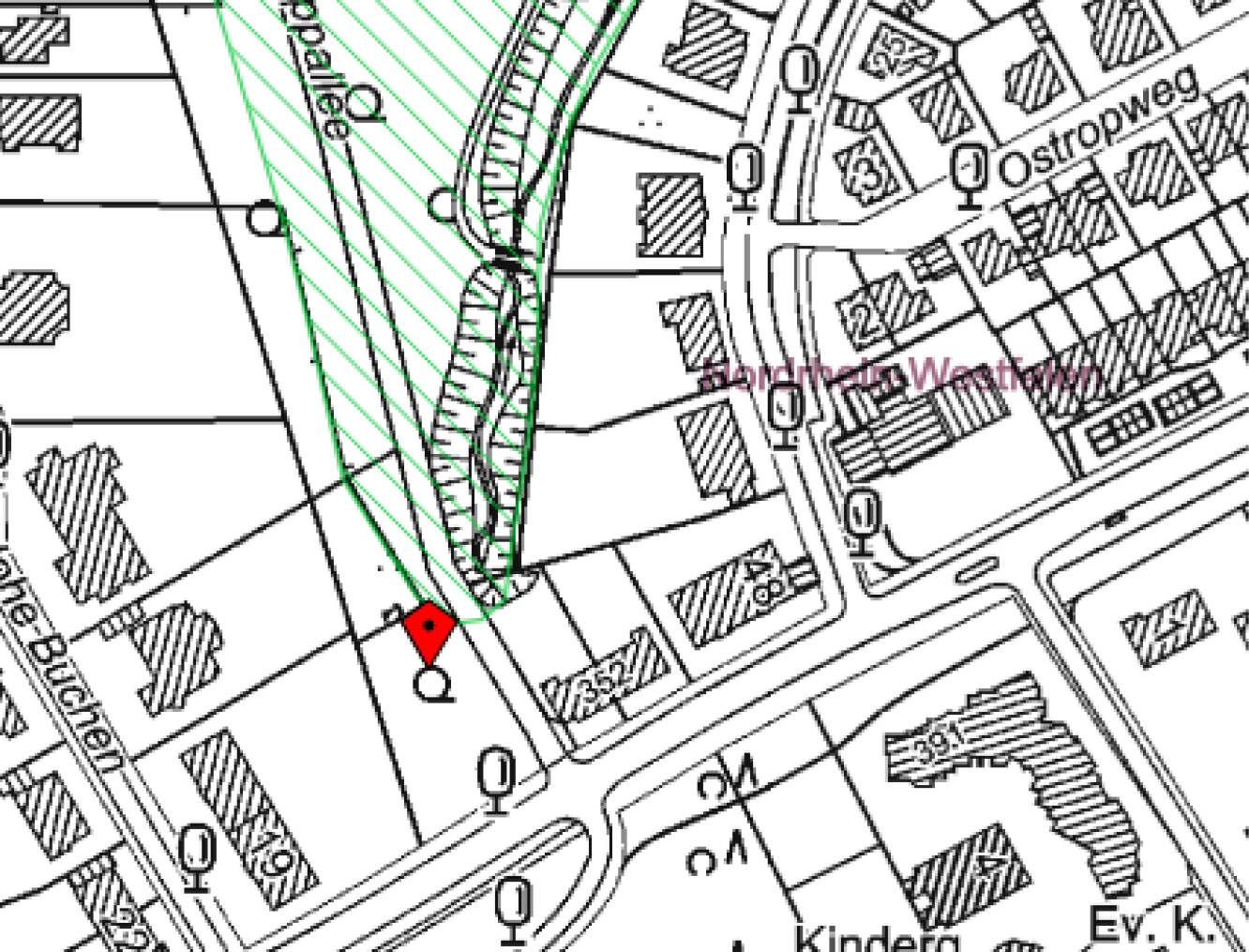 unbebautes Grundstück in Frankenstr., Kruppallee, 45134 Essen, Bredeney - Bild 2