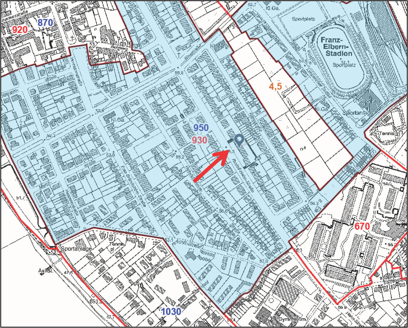 nordrheinwestpfalen 0223 K 0009/2024 Rudolf-Hahn-Strasse 49, 51, 53, 55,, 53225 Bonn, Beuel-Mitte 16