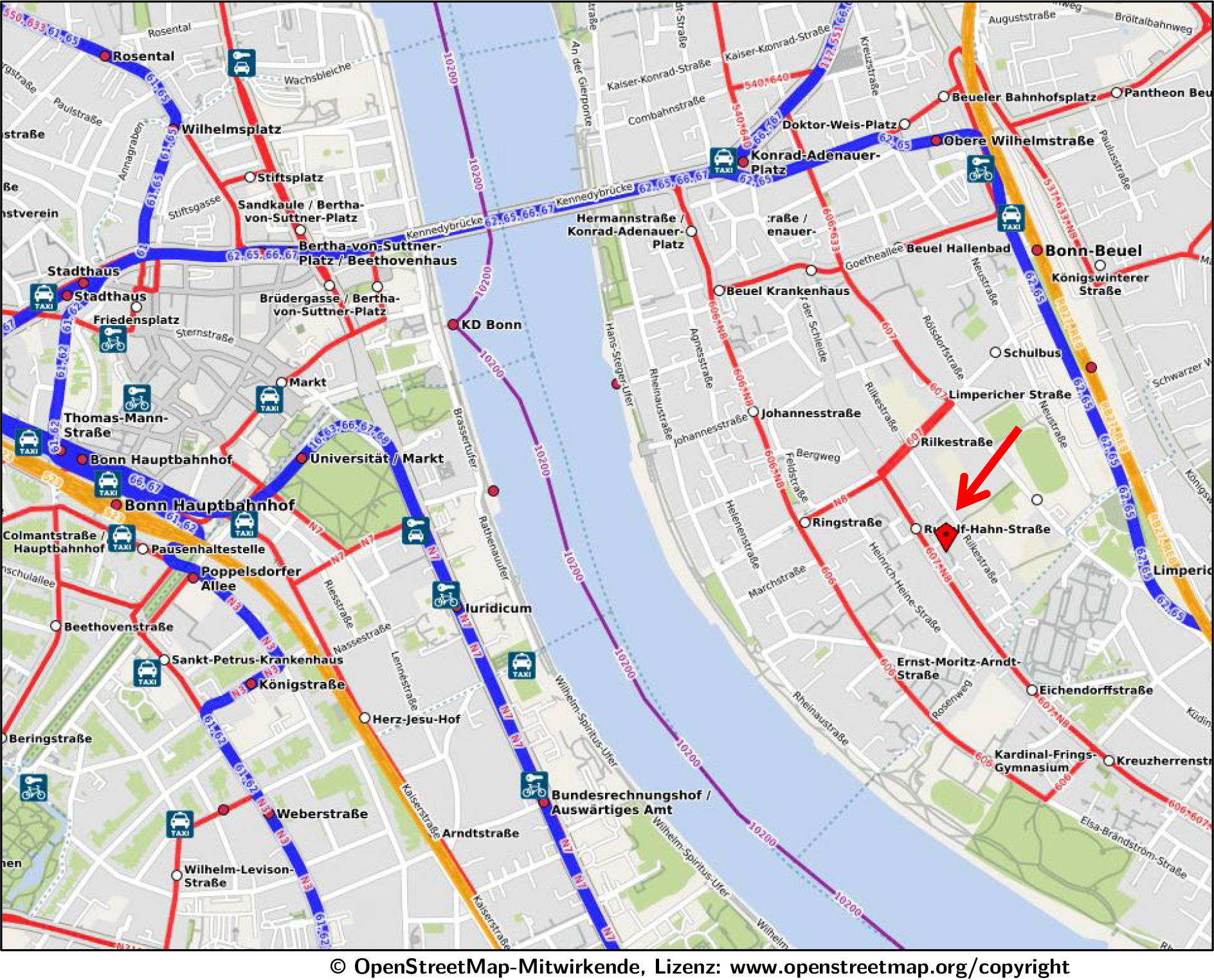 nordrheinwestpfalen 0223 K 0009/2024 Rudolf-Hahn-Strasse 49, 51, 53, 55,, 53225 Bonn, Beuel-Mitte 12