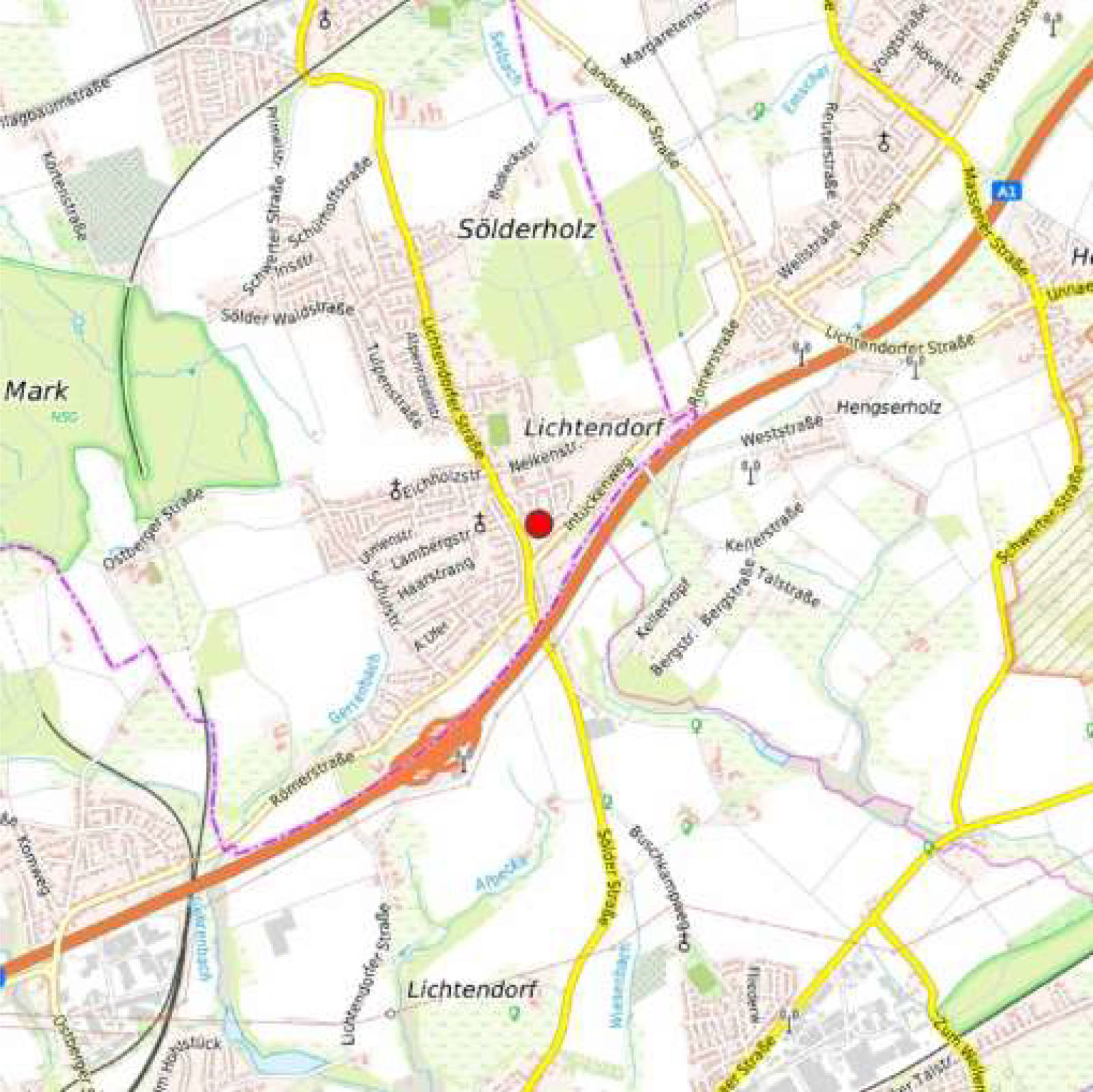 Reihenhaus, Kfz-Stellplatz in Lavendelweg 1 (856. projektierte Straße 1), 44289 Dortmund, Lichtendorf - Bild 4
