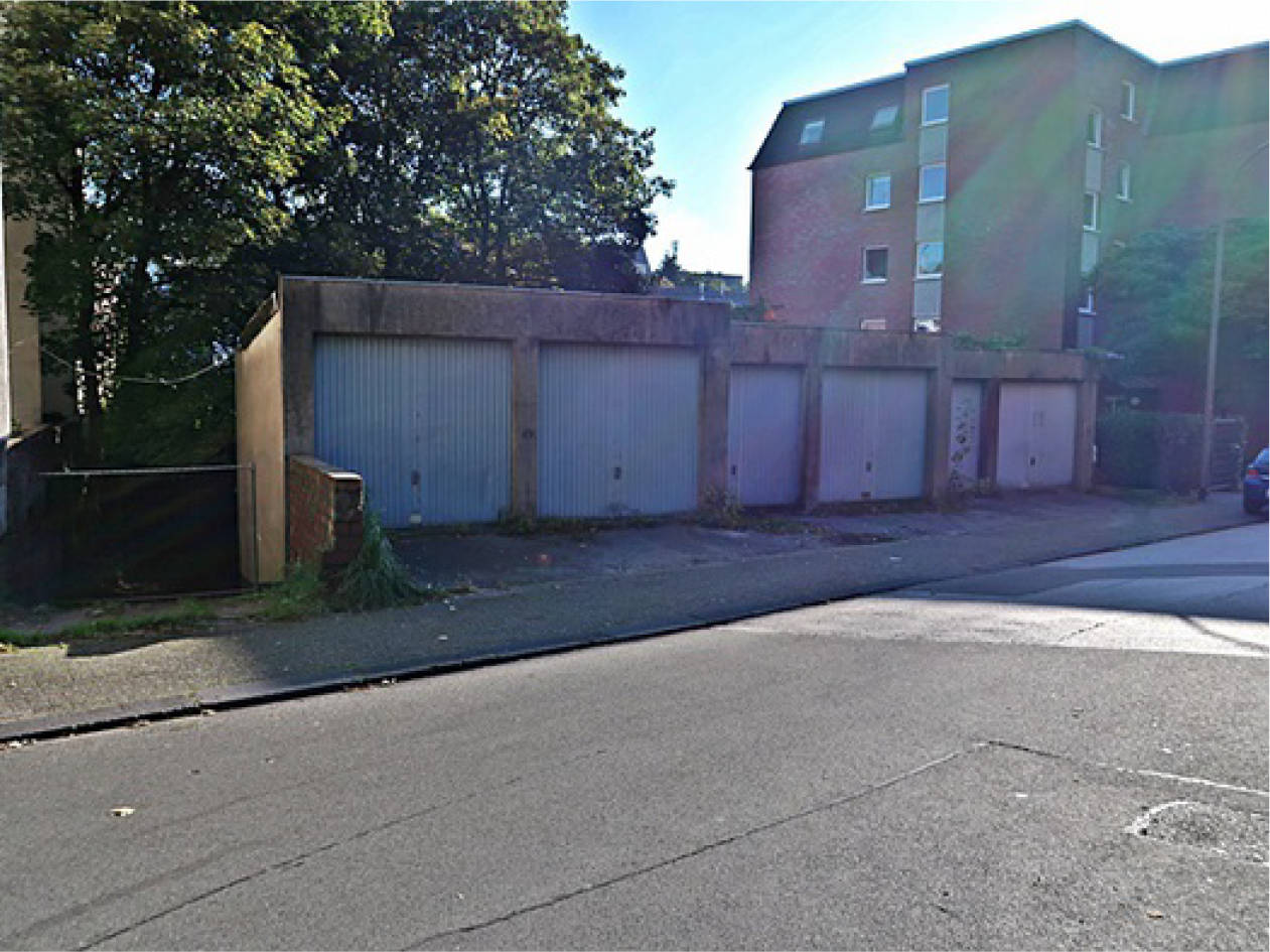 Grundstück mit Garagenanlage in Zur Scheuren, 42275 Wuppertal, Barmen