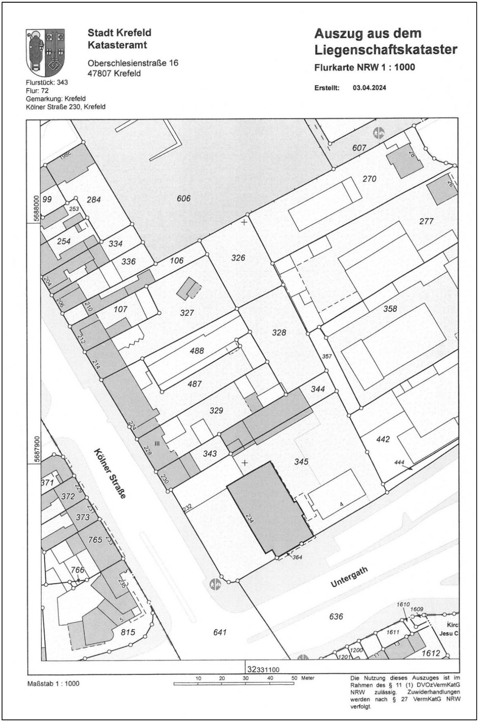 nordrheinwestpfalen 0420 K 0030/2022 Kölner Straße 230-234, 47805 Krefeld, Krefeld 16