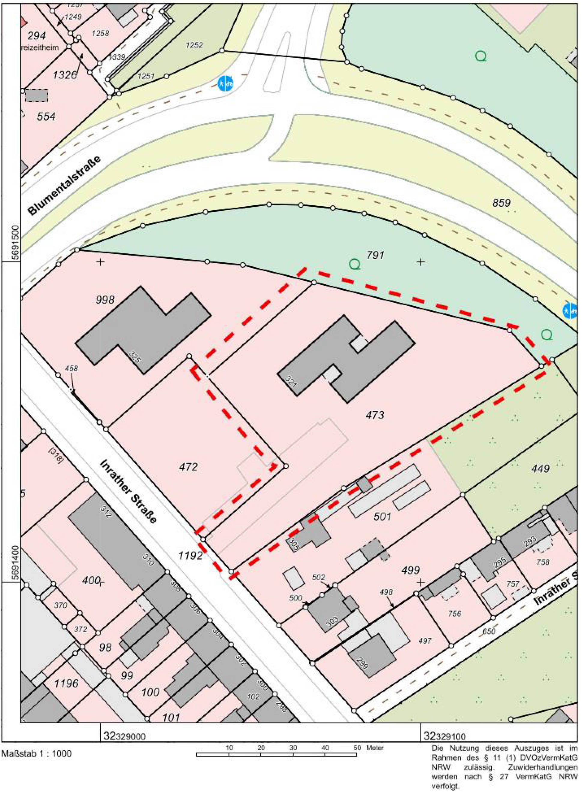 Eigentumswohnung (1 bis 2 Zimmer) in Inrather Straße 321, 47803 Krefeld, Mitte/Hüls - Bild 4