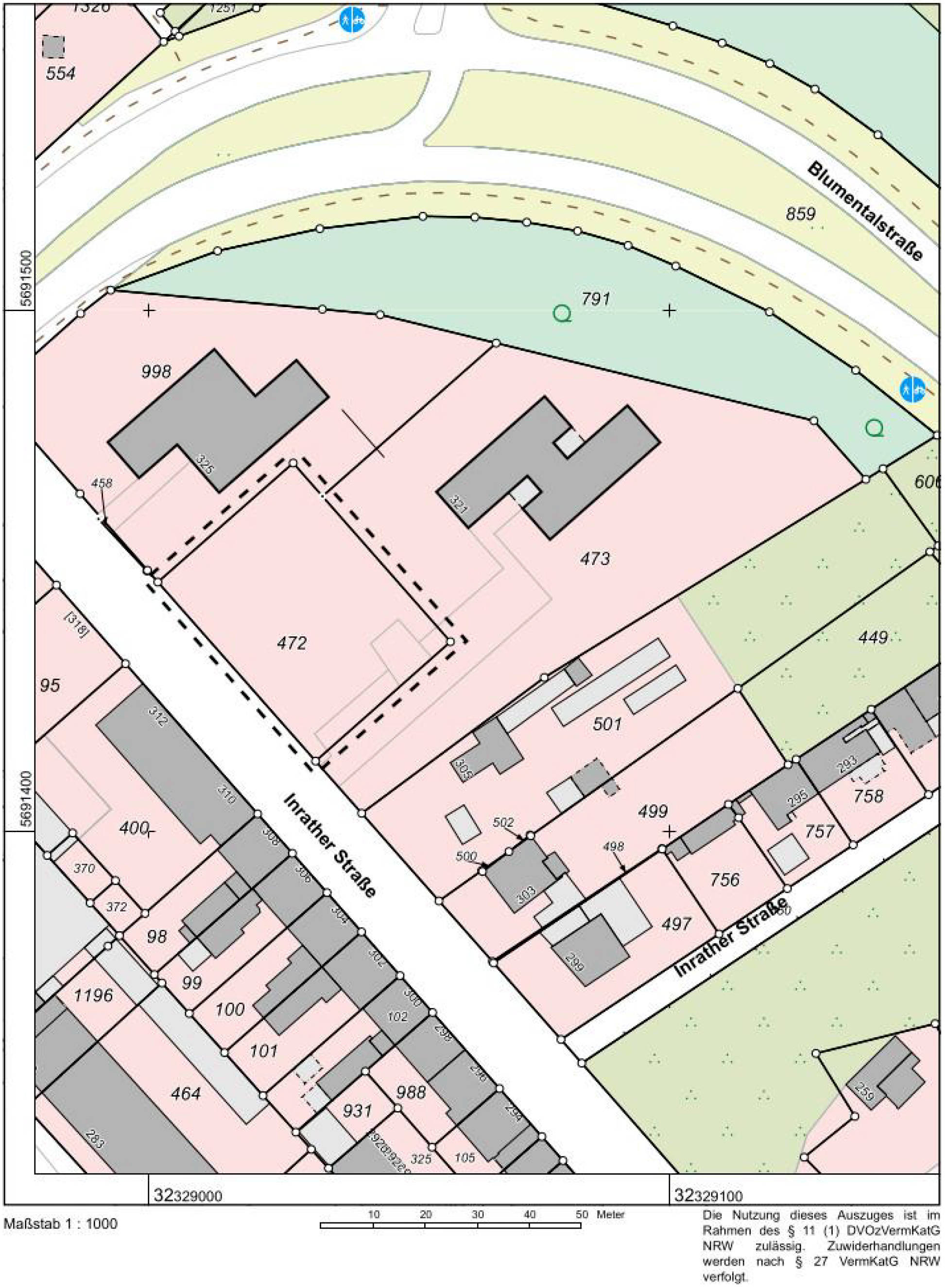 Kfz-Stellplatz (Tiefgarage) in Inrather Str. 321, 47803 Krefeld, Inrath/Kliedbruch - Bild 2