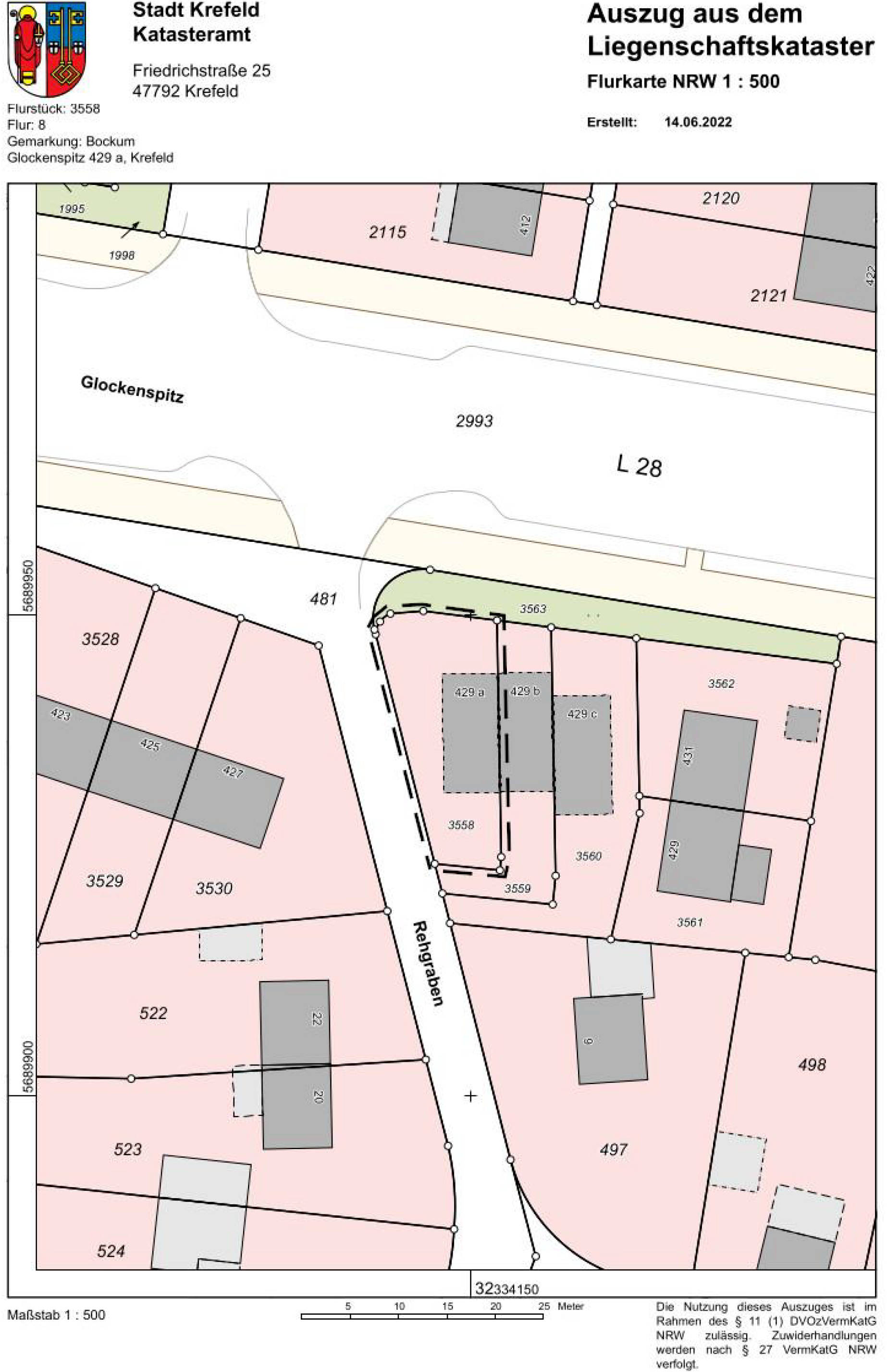 Einfamilienreihenhaus (Innenausbau im Rohbauzustand) in Glockenspitz 429 a, 47809 Krefeld, Bockum - Bild 2