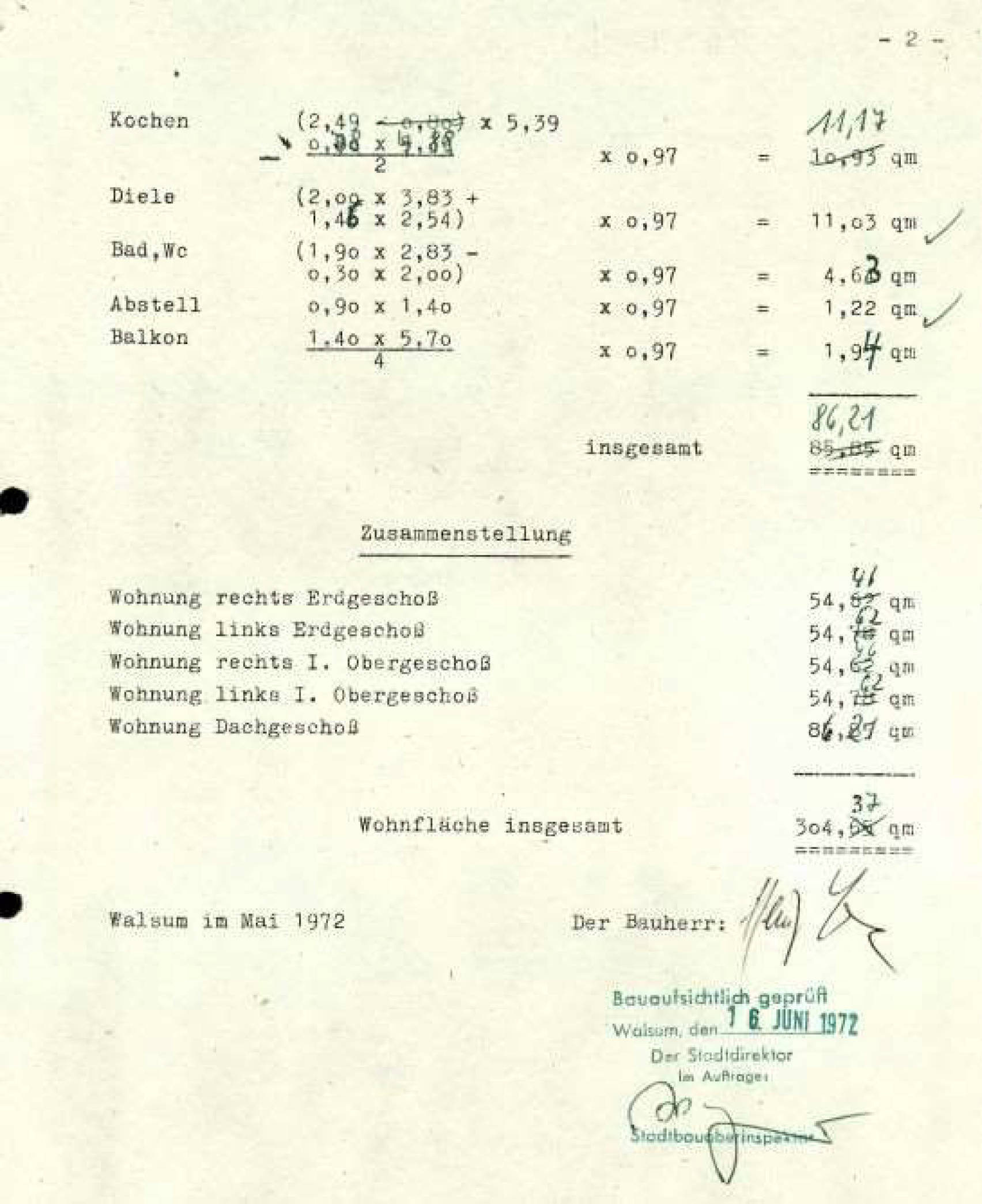 nordrheinwestpfalen 0651 K 0001/2025 Römerstr. 112, 47179 Duisburg, Alt-Walsum 8