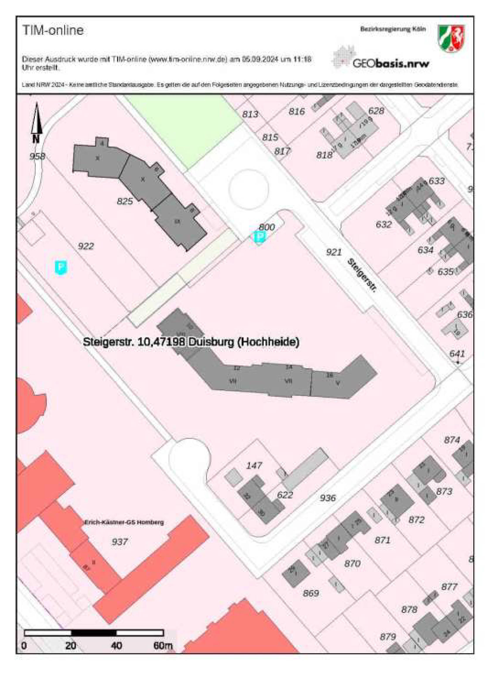 nordrheinwestpfalen 0651K0016/2024 Steigerstr. 10,12,14,16 (hier Steigerstr. 10), 47198 Duisburg, Homberg-Hochheide 15