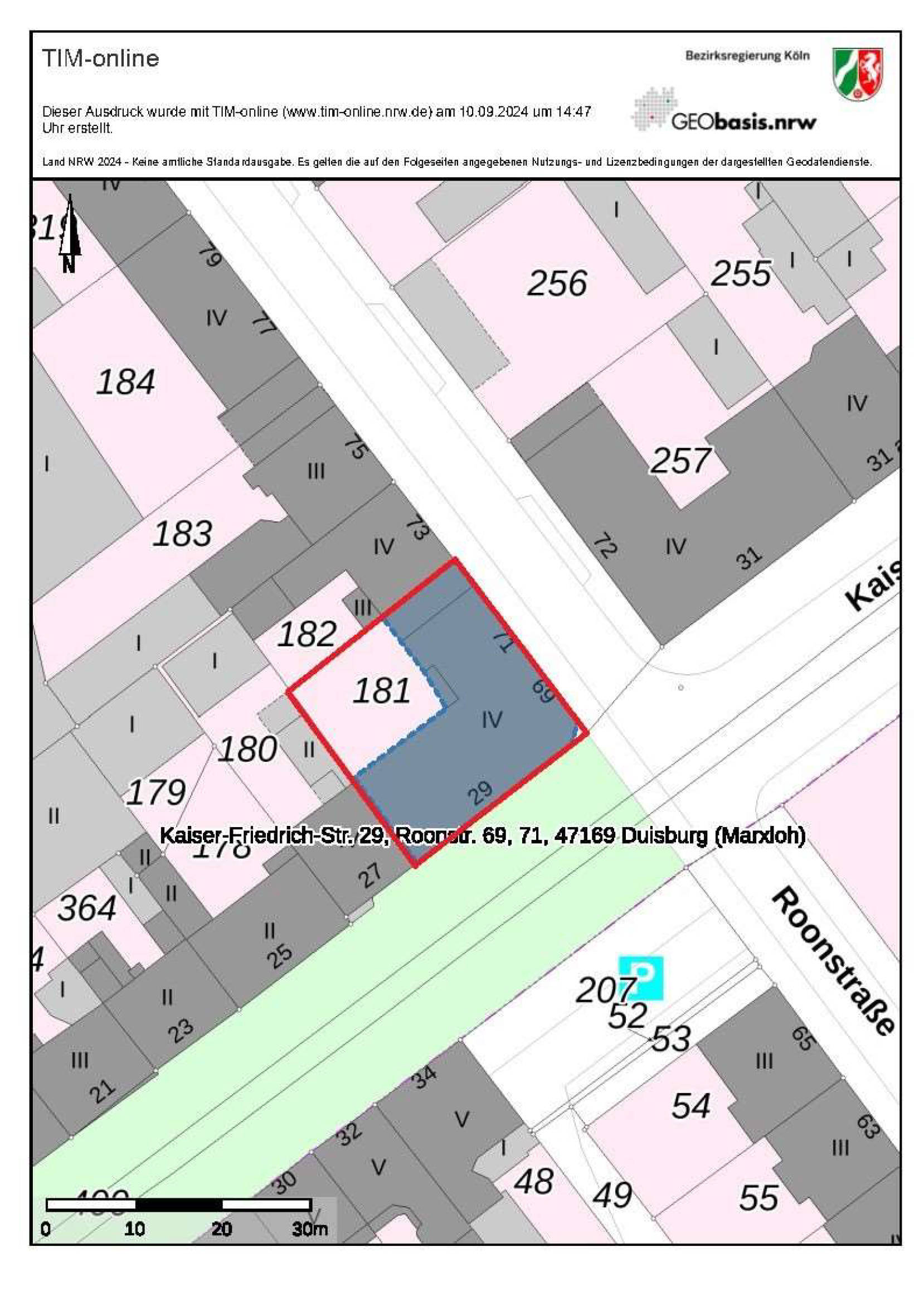 nordrheinwestpfalen 0651 K 0027/2024 Kaiser-Friedrich-Str. 29 und Roonstr. 69, 71, 47169 Duisburg, Marxloh 34