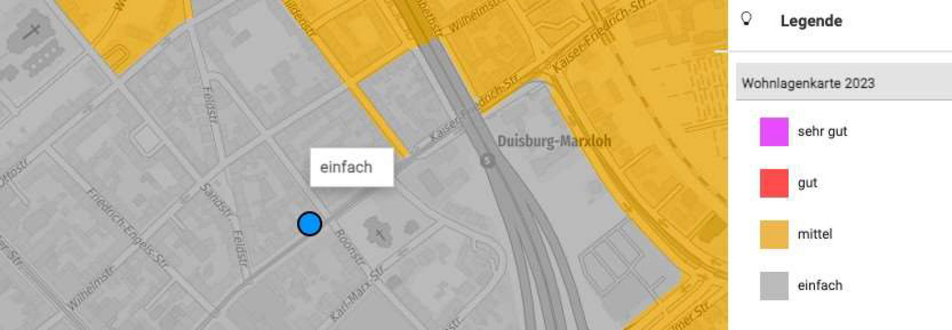 nordrheinwestpfalen 0651K0027-2024 Kaiser-Friedrich-Str. 29 und Roonstr. 69, 71, 47169 Duisburg, Marxloh