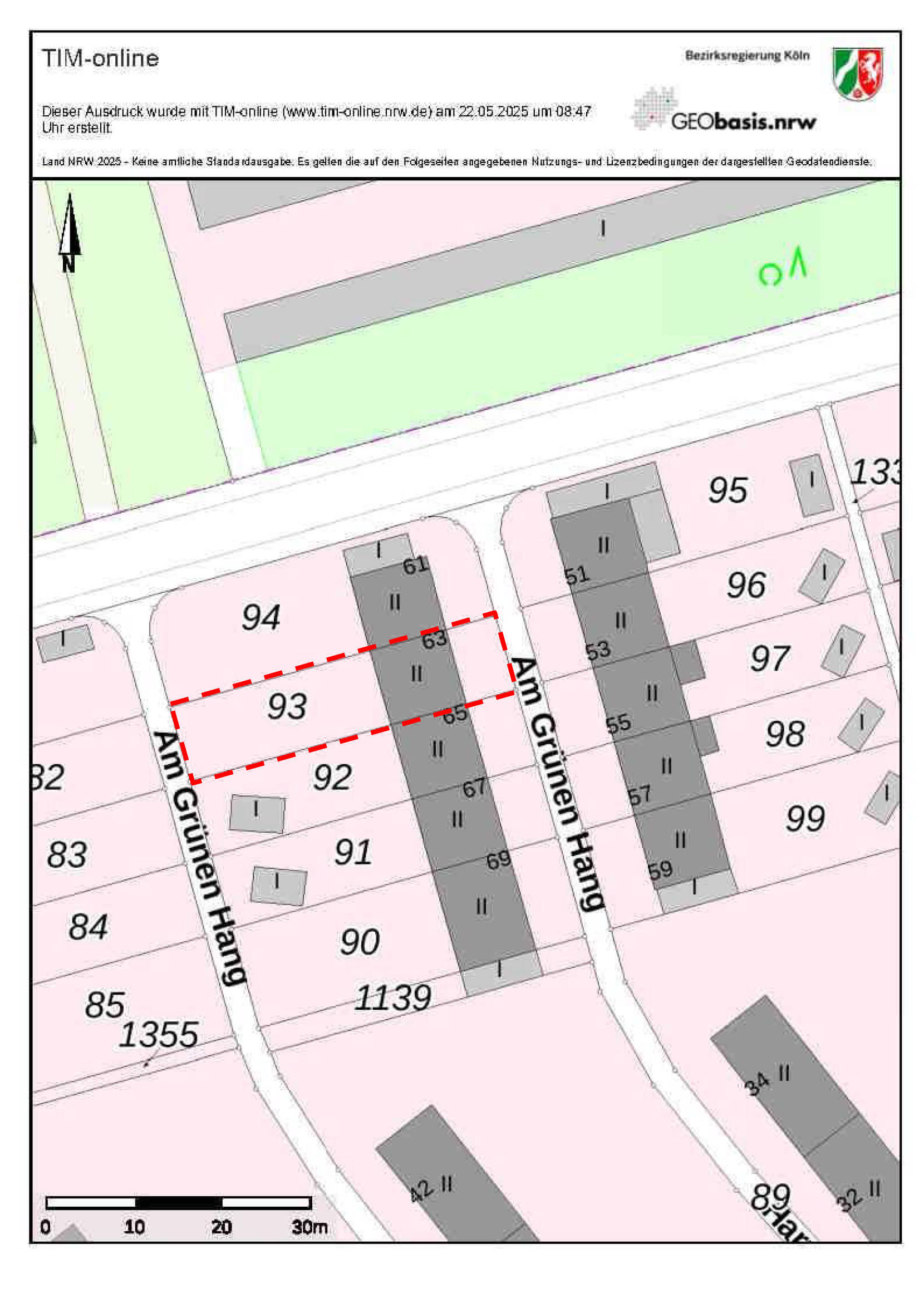 nordrheinwestpfalen 0651 K 0028/2025 Am Grünen Hang 63, 47259 Duisburg, Ungelsheim 10