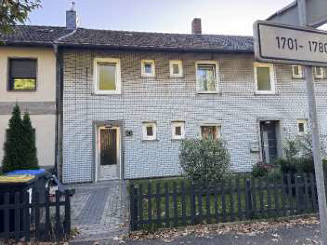 Garage, Einfamilienhaus, Garage und anteilige Wegeflächen in Amsterdamer Str. 38, 47167 Duisburg, Neumühl