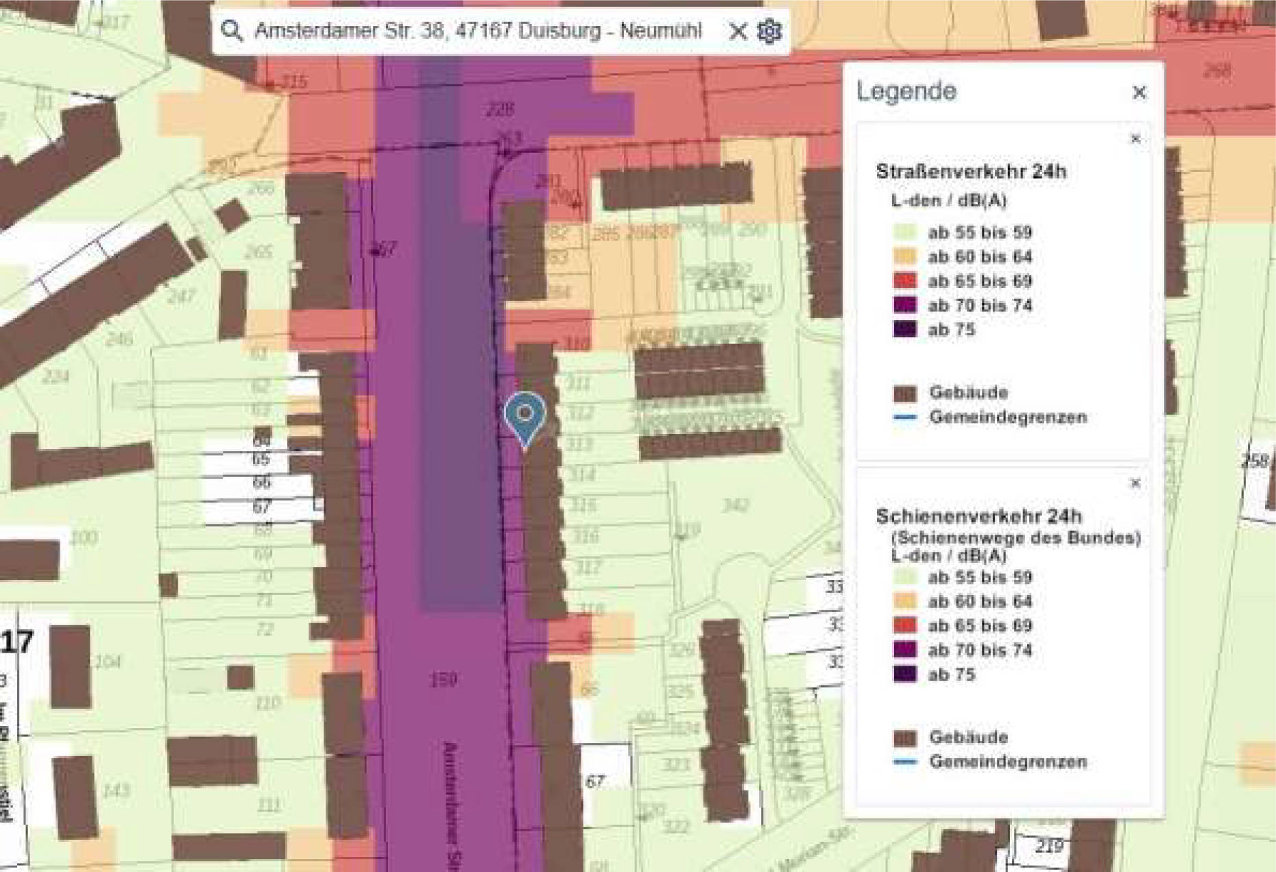 nordrheinwestpfalen 0651 K 0043/2025 Amsterdamer Str. 38, 47167 Duisburg, Neumühl 8