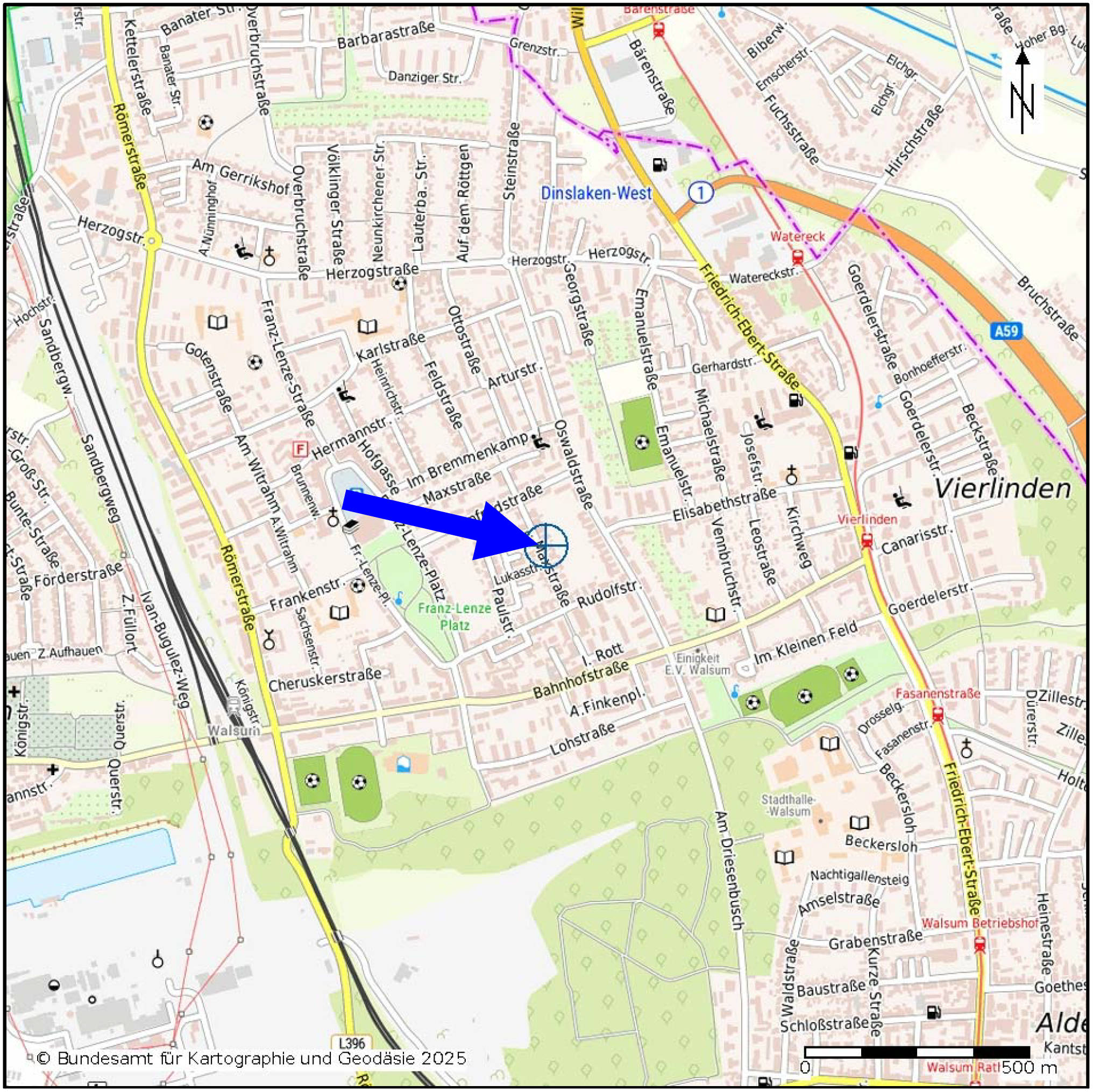 nordrheinwestpfalen 0651 K 0062/2024 Maxstr. 16, 47178 Duisburg, Walsum-Vierlinden 9