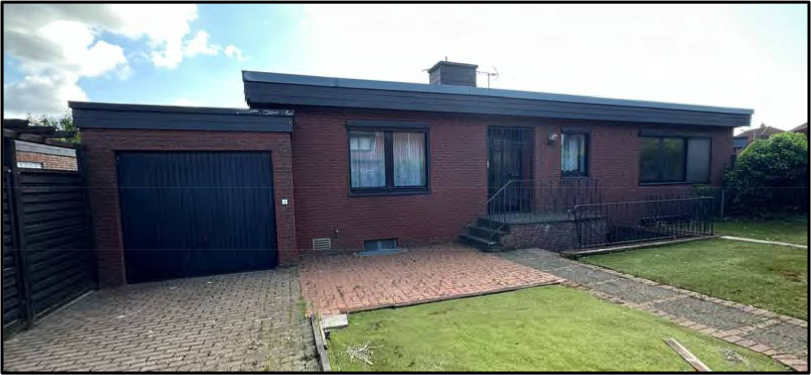 Einfamilienwohnhaus (Bungalow) nebst PKW-Garage in Hopfenstr. 8, 47198 Duisburg, Alt-Homberg - Bild 2