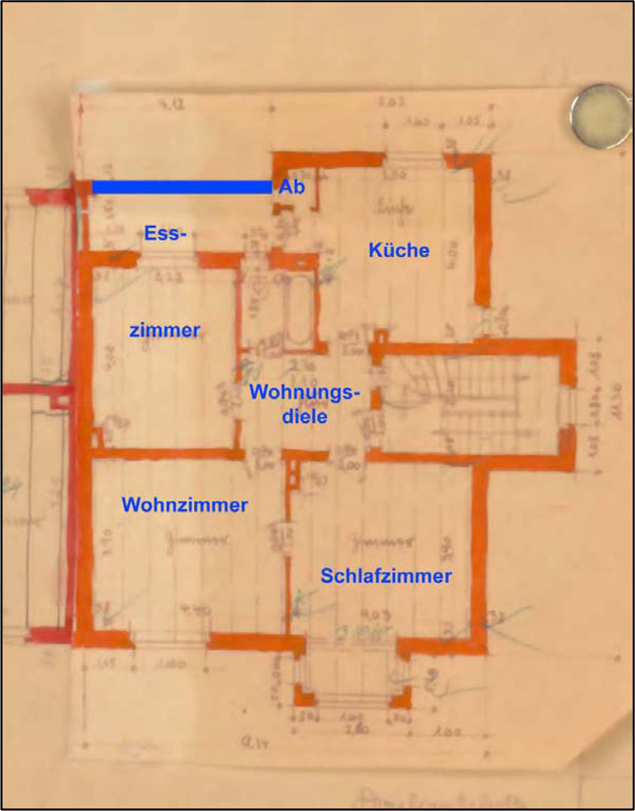 Dreifamilienwohnhaus in Röttgersbachstrasse 37, 47169 Duisburg, Röttgersbach - Bild 4
