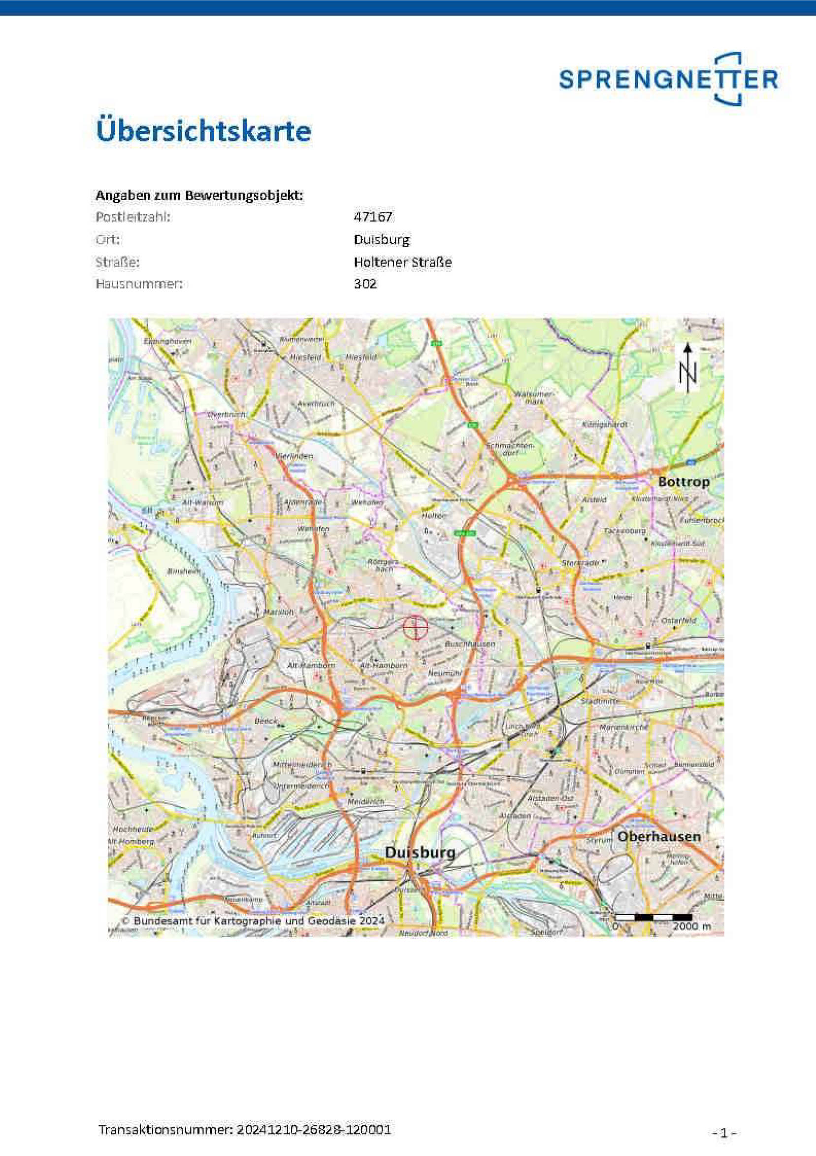 nordrheinwestpfalen 0652K0026-2024 Holtener Straße 302, 47167 Duisburg, Obermarxloh
