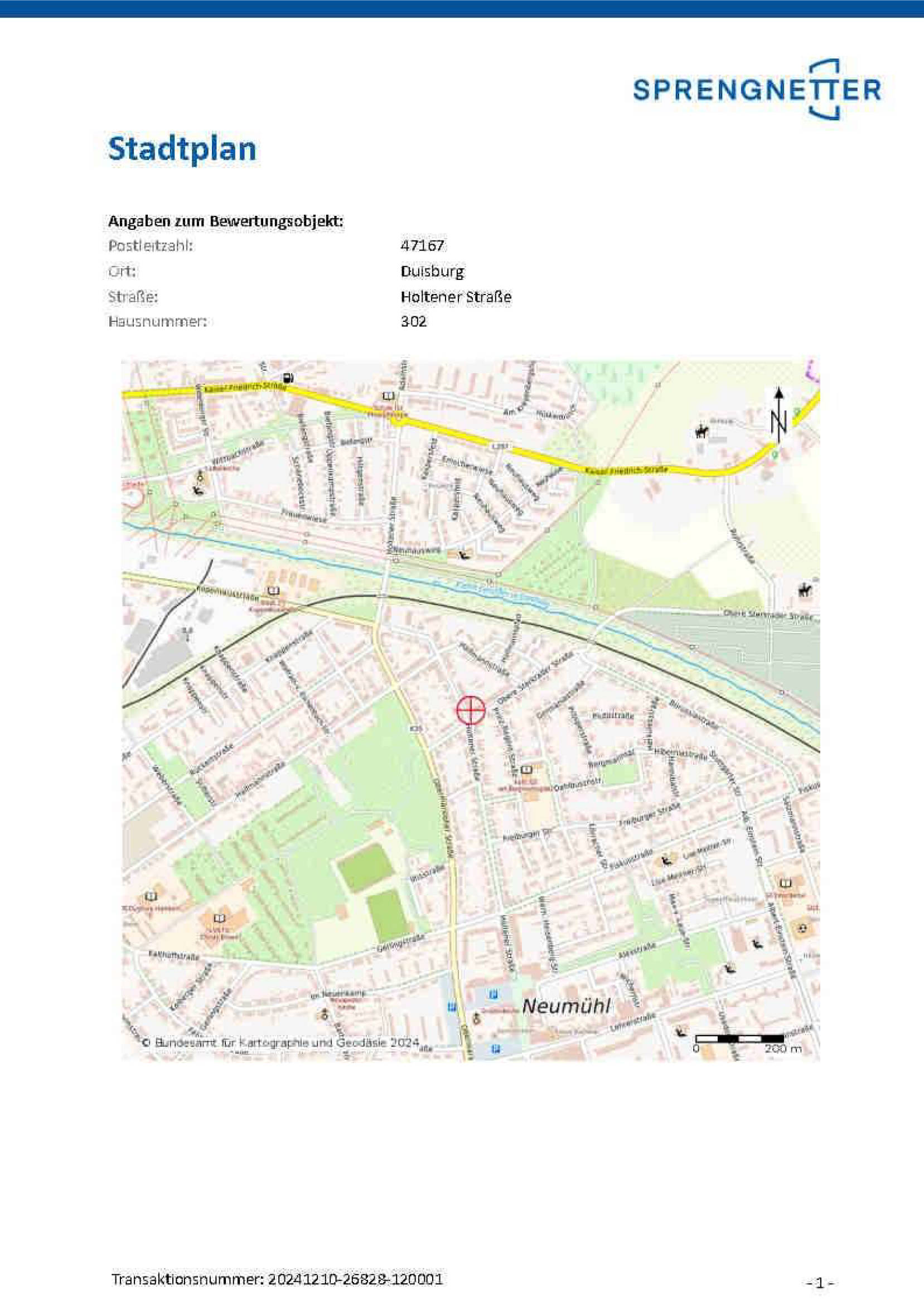 nordrheinwestpfalen 0652K0026-2024 Holtener Straße 302, 47167 Duisburg, Obermarxloh