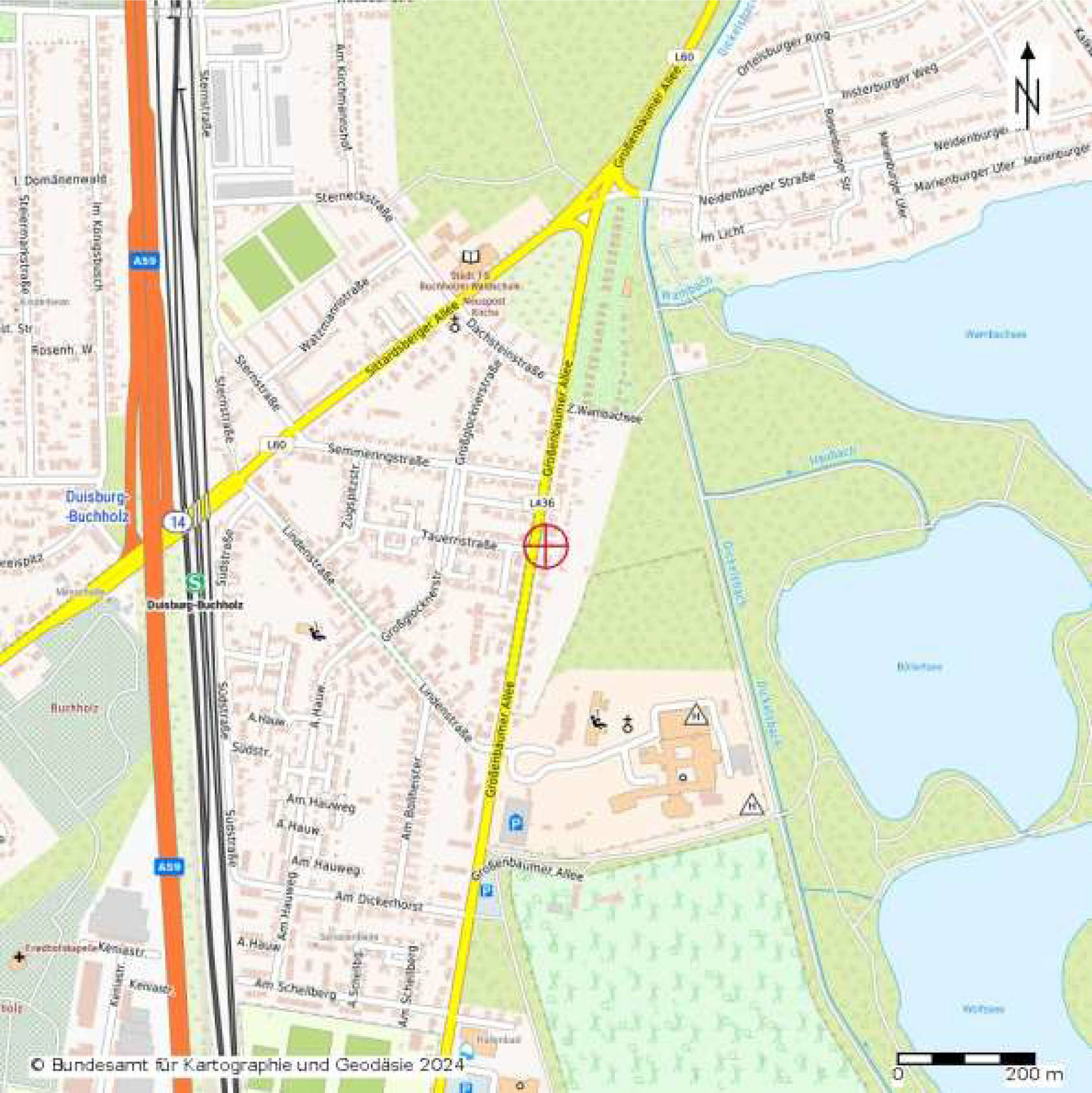 nordrheinwestpfalen 0653 K 0034/2024 Großenbaumer Allee 318, 47249 Duisburg, Buchholz 9