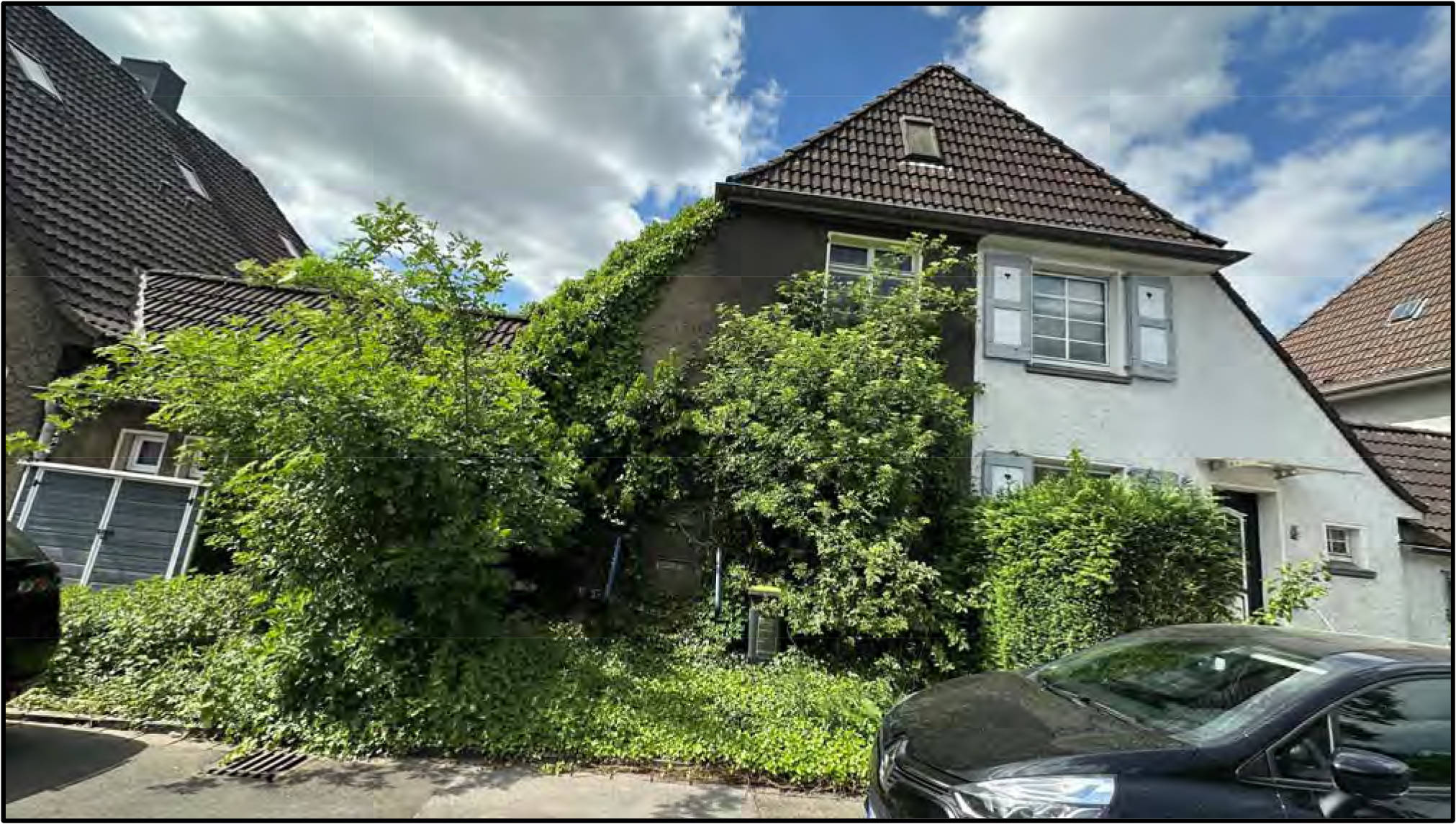 kernsanierungsbedürftigen Doppelhaushälfte nebst angrenzendem (ehemaligen) Stall in Franz-Wieder-Straße 7, 47226 Duisburg, Rheinhausen-Hochemmerich - Bild 3