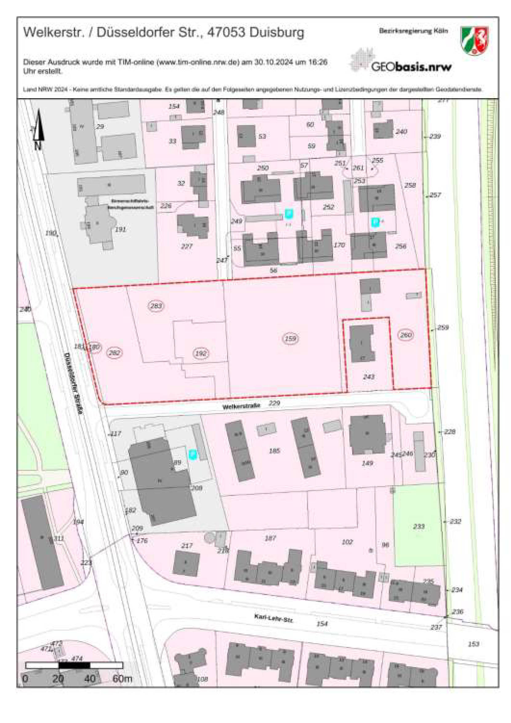 nordrheinwestpfalen 0653K0047-2024 Welkerstraße 11, 17; Ecke Düsseldorfer Straße, 47053 Duisburg, Dellviertel